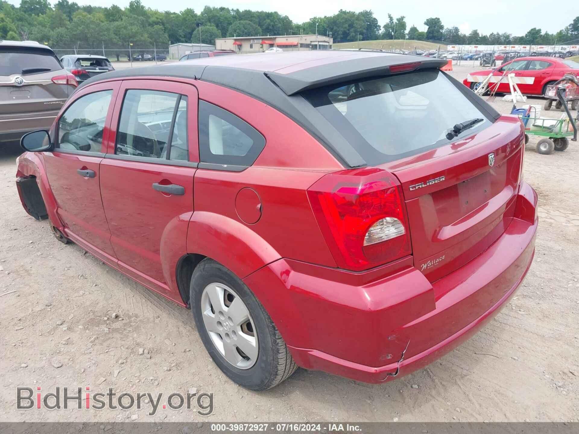 2007 DODGE CALIBER - VIN: 1B3HB28B77D599952 - Фото 3