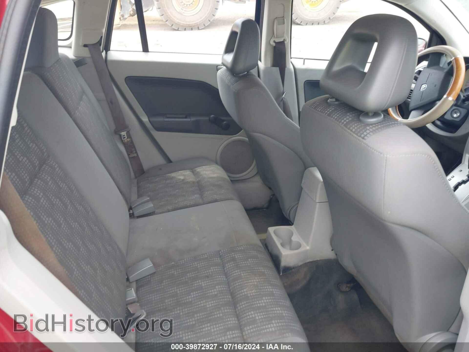 2007 DODGE CALIBER - VIN: 1B3HB28B77D599952 - Фото 8