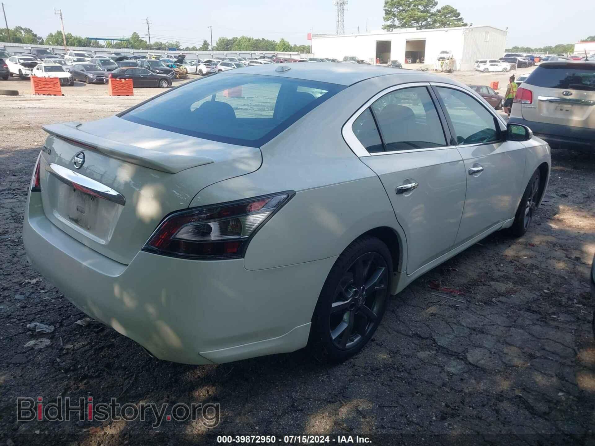 2013 NISSAN MAXIMA - VIN: 1N4AA5AP7DC805501 - Фото 4