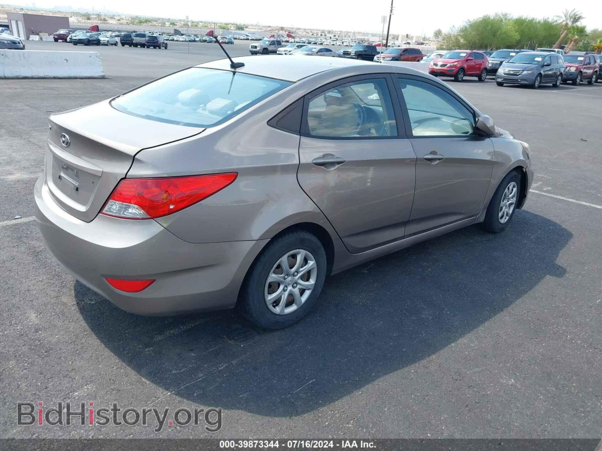 2014 HYUNDAI ACCENT - VIN: KMHCT4AE0EU682900 - Фото 4