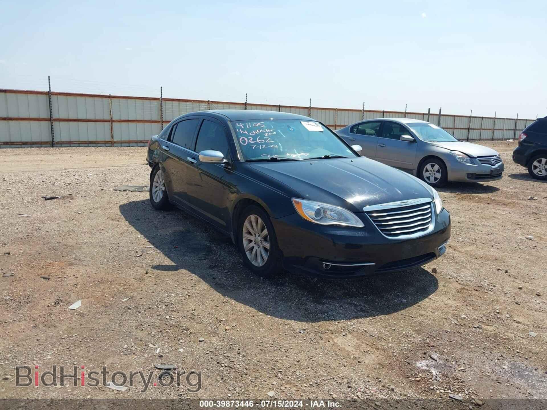 Фотография 1C3CCBCG3EN100262 - CHRYSLER 200 2014