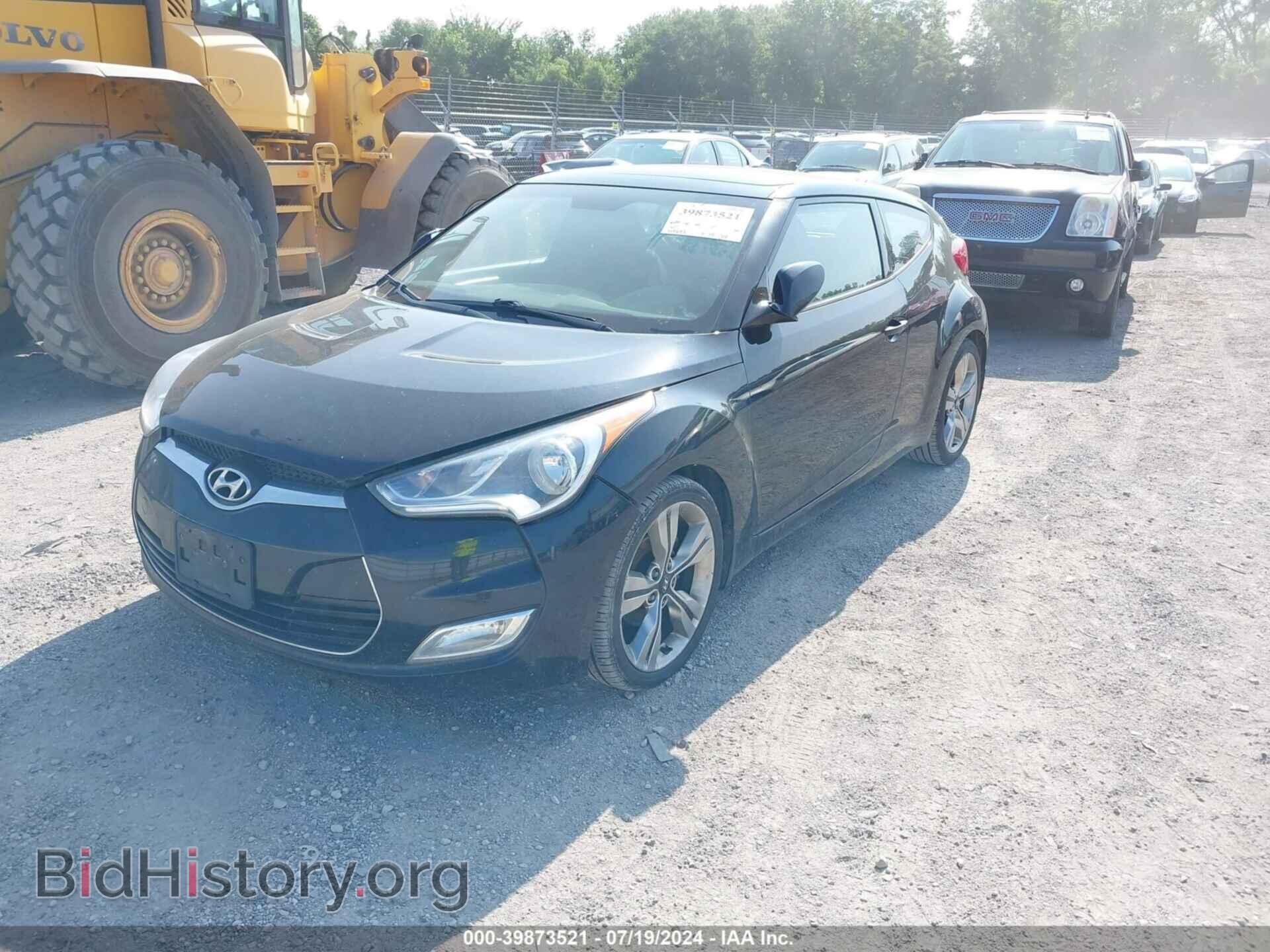 2012 HYUNDAI VELOSTER - VIN: KMHTC6AD2CU049248 - Фото 2
