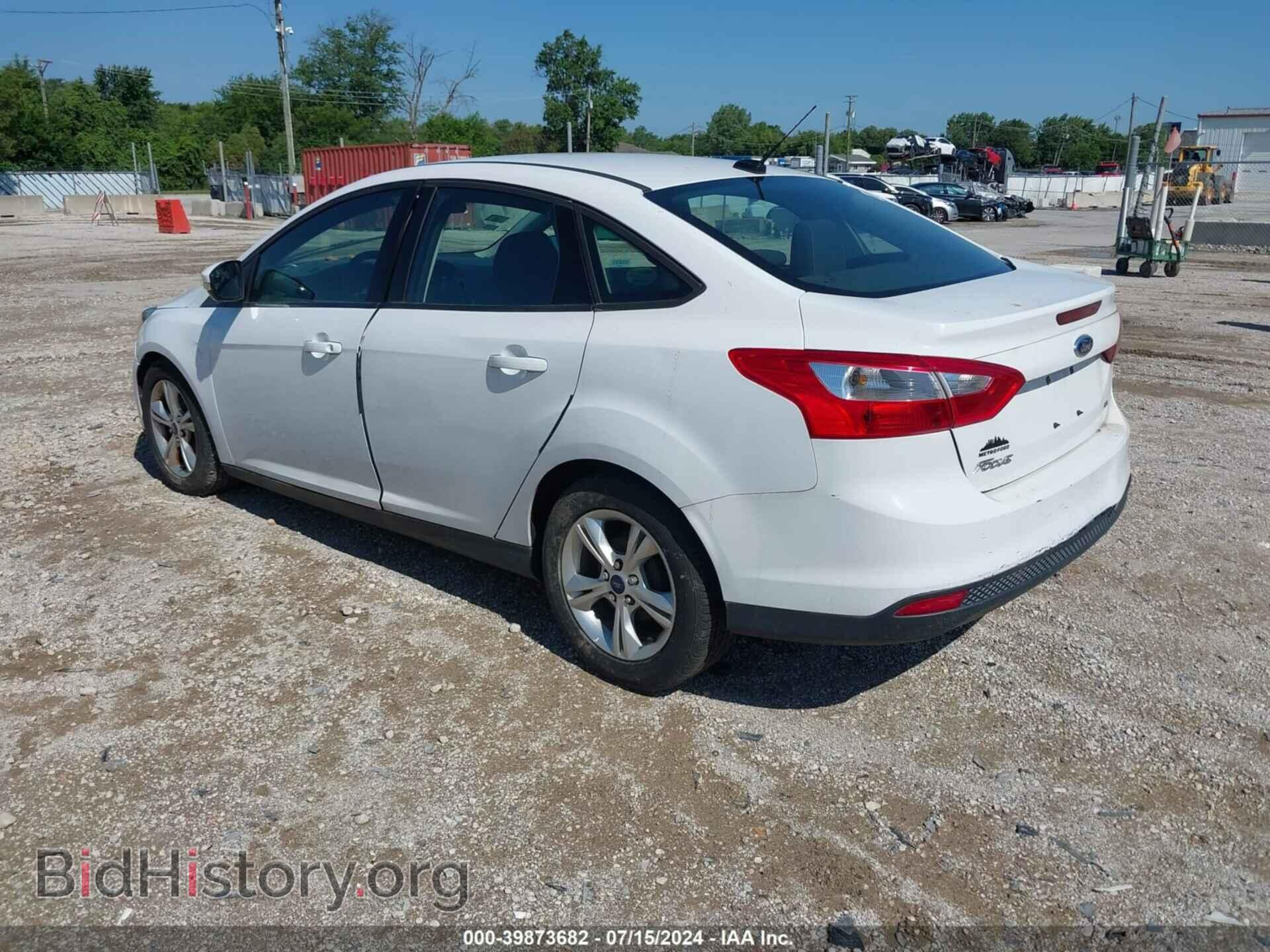 2014 FORD FOCUS - VIN: 1FADP3F2XEL334443 - Фото 3