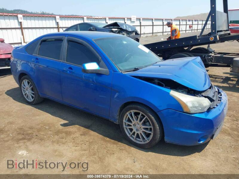 2011 Ford FOCUS SES (VIN 1FAHP3GN7BW166328) — фото 1 из 16, IAAI, повреждение: передняя часть