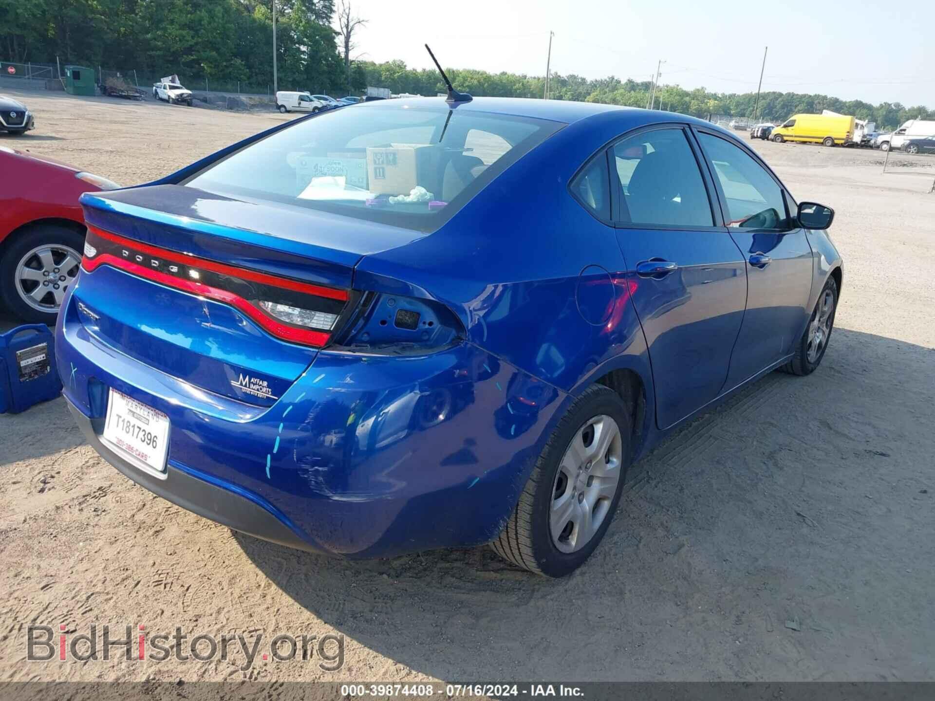 2014 DODGE DART - VIN: 1C3CDFAA9ED833568 - Photo 4