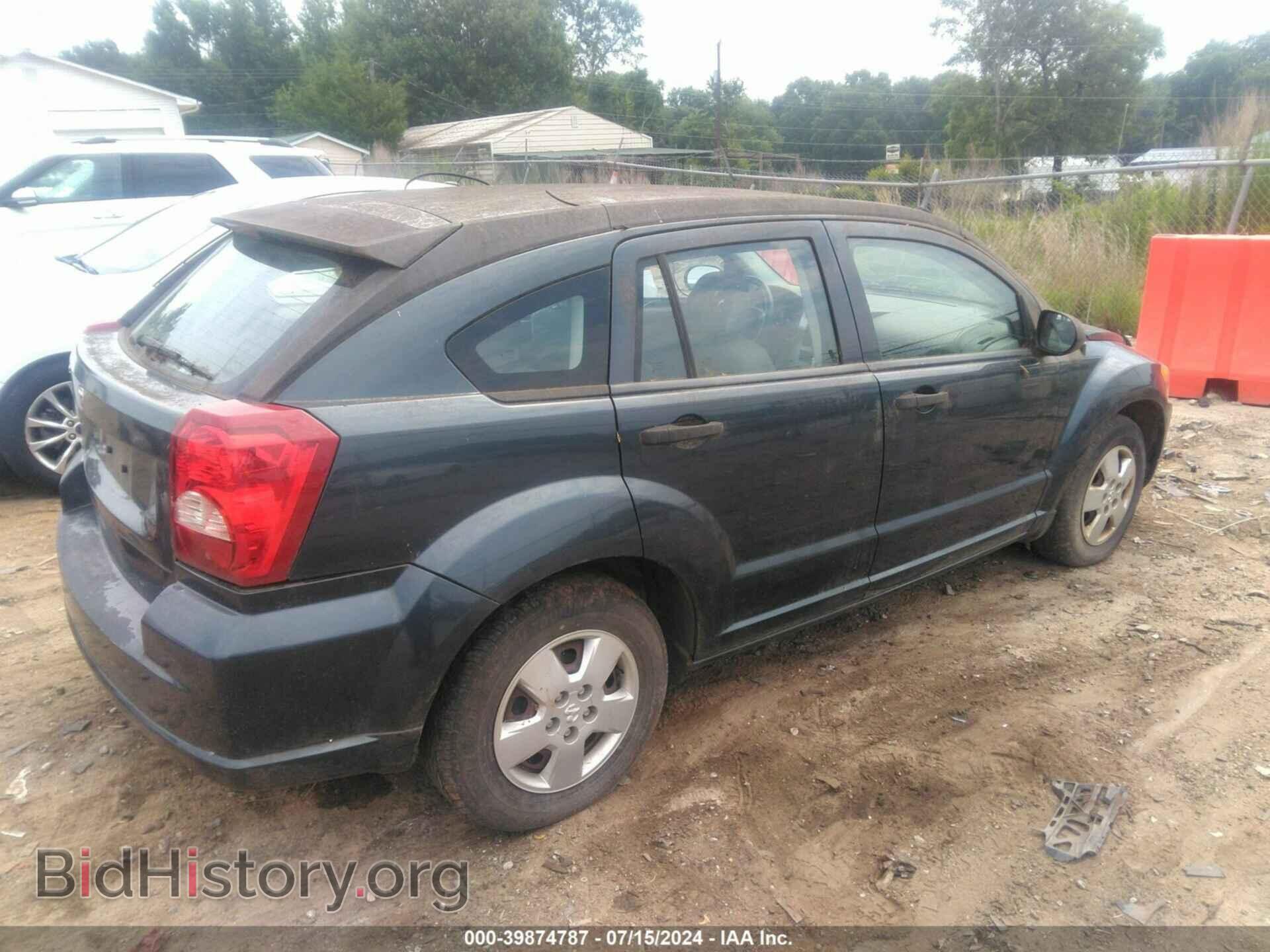 2007 DODGE CALIBER - VIN: 1B3HB28C47D131072 - Фото 4