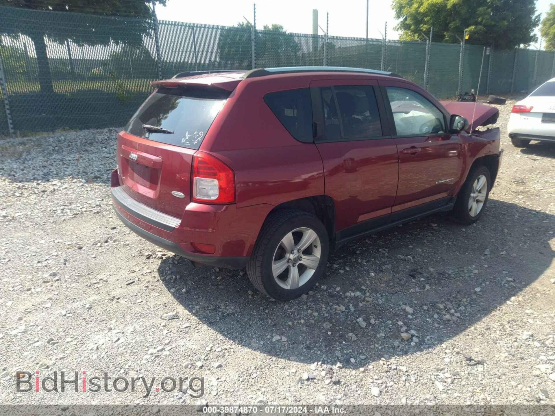2013 JEEP COMPASS - VIN: 1C4NJDEB2DD165485 - Фото 4