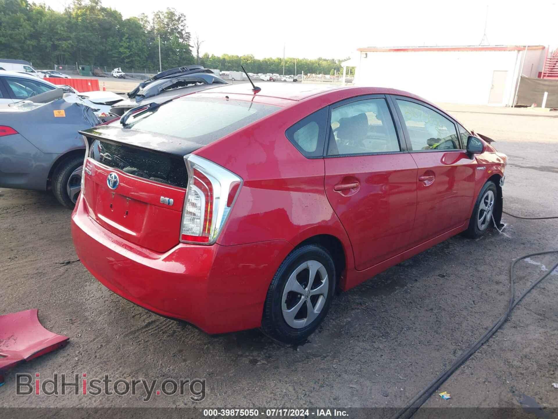 2014 TOYOTA PRIUS - VIN: JTDKN3DU4E0379486 - Photo 4