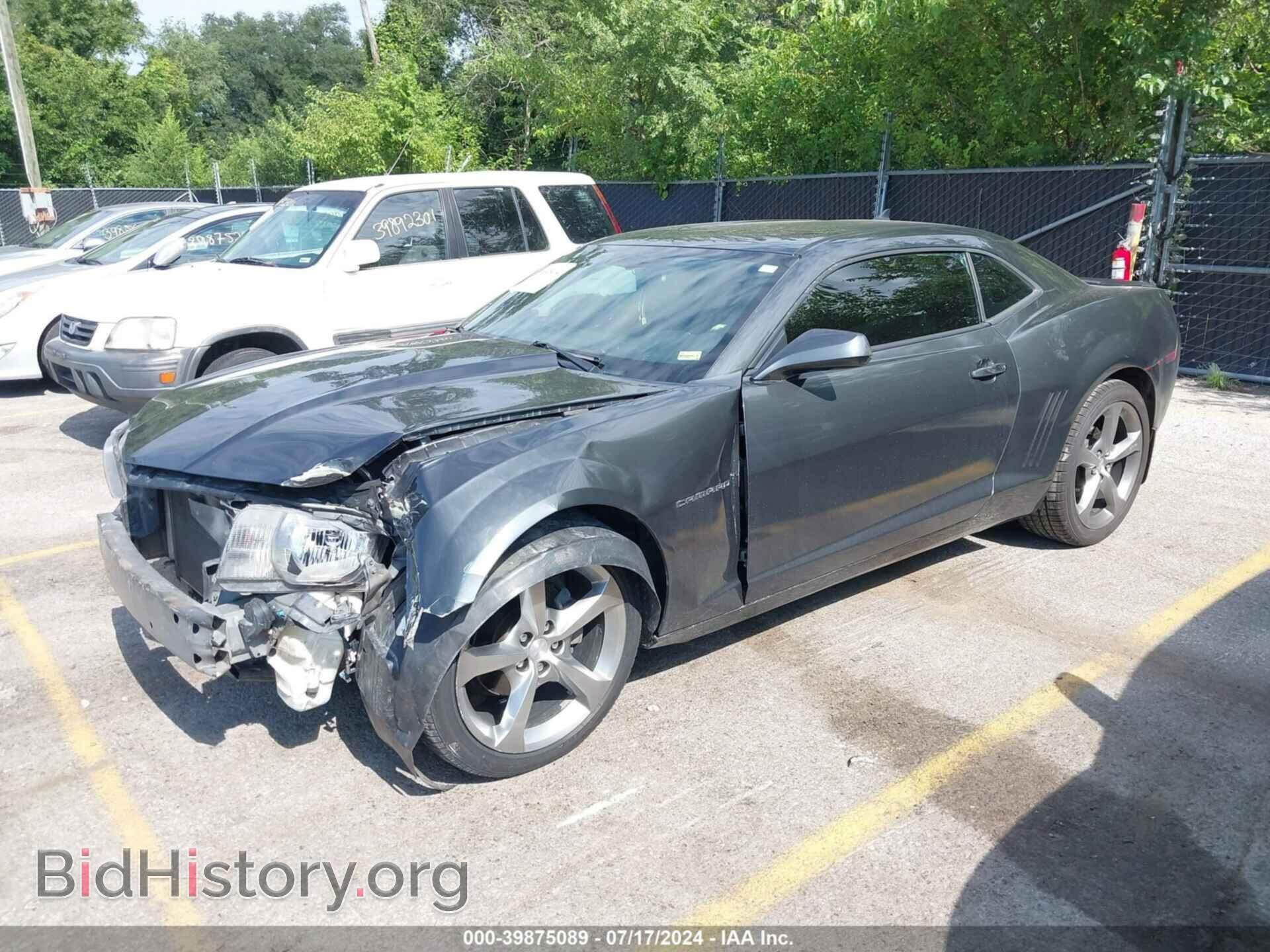 2013 CHEVROLET CAMARO - VIN: 2G1FA1E39D9143579 - Фото 2