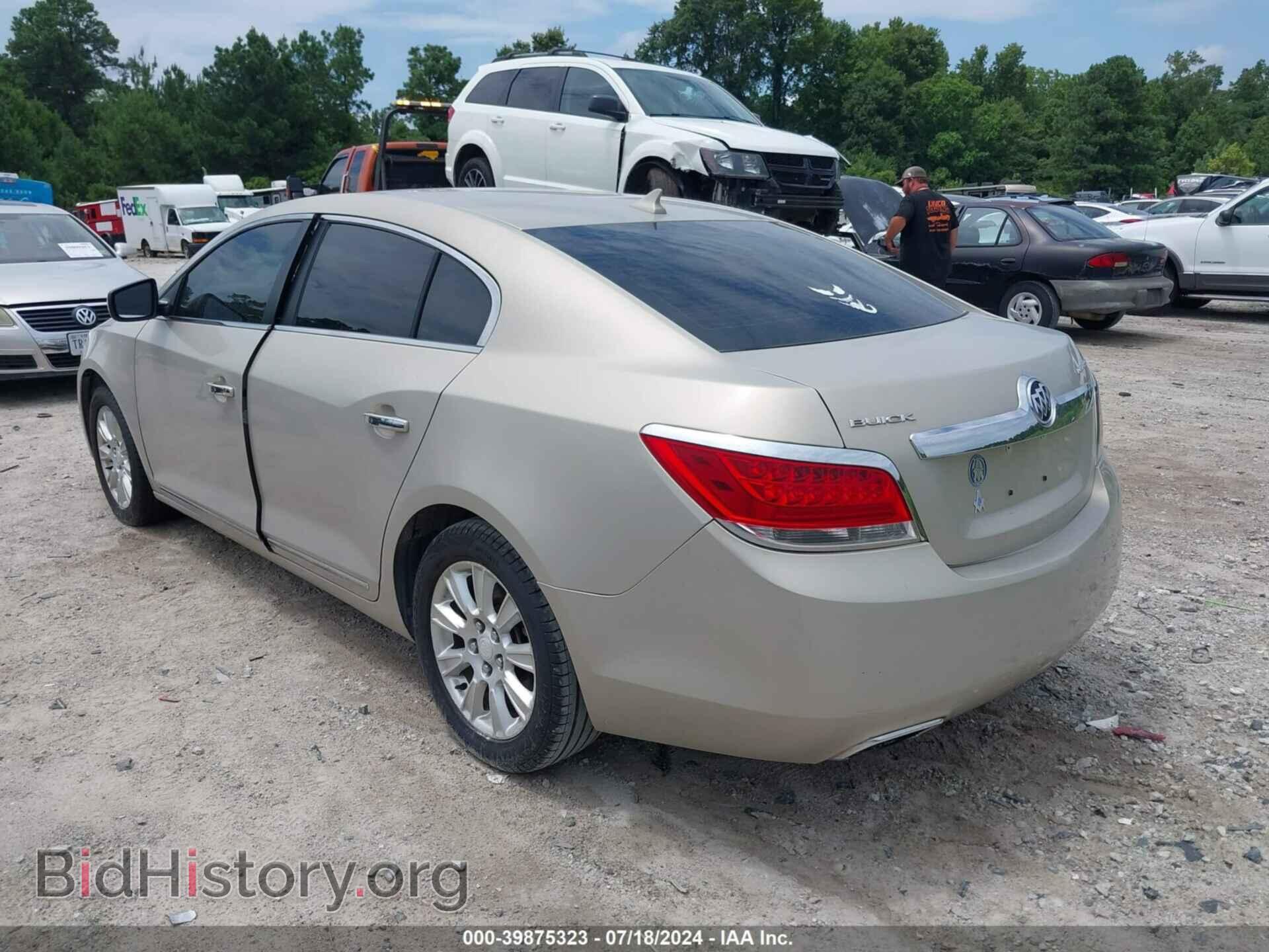 2012 BUICK LACROSSE - VIN: 1G4GB5E32CF271812 - Фото 3