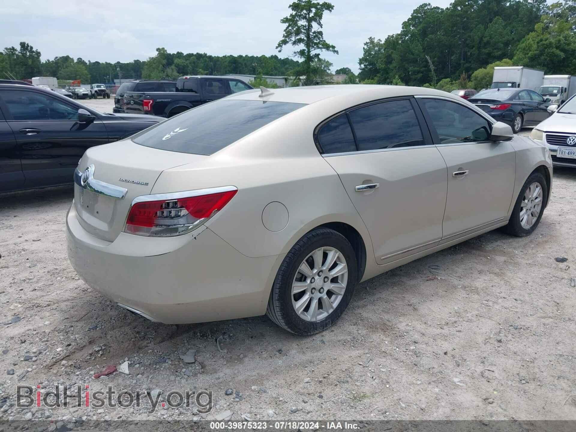 2012 BUICK LACROSSE - VIN: 1G4GB5E32CF271812 - Фото 4