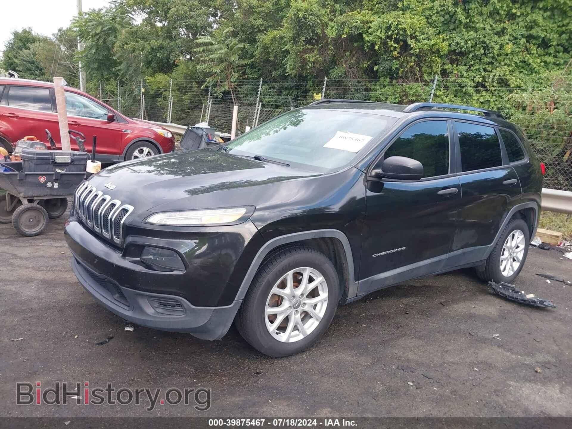 2015 JEEP CHEROKEE - VIN: 1C4PJLAB0FW731076 - Фото 2
