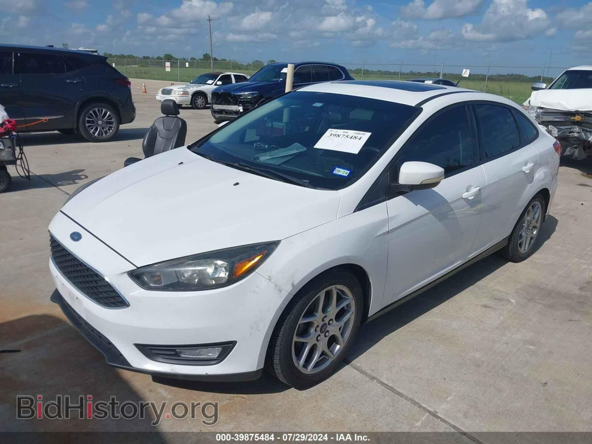 2015 FORD FOCUS - VIN: 1FADP3F2XFL268459 - Фото 2