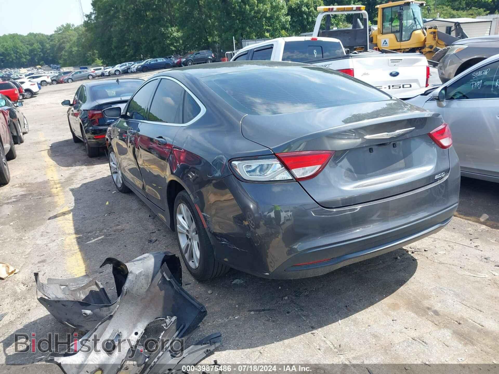 2017 CHRYSLER 200 - VIN: 1C3CCCFBXHN500748 - Фото 3