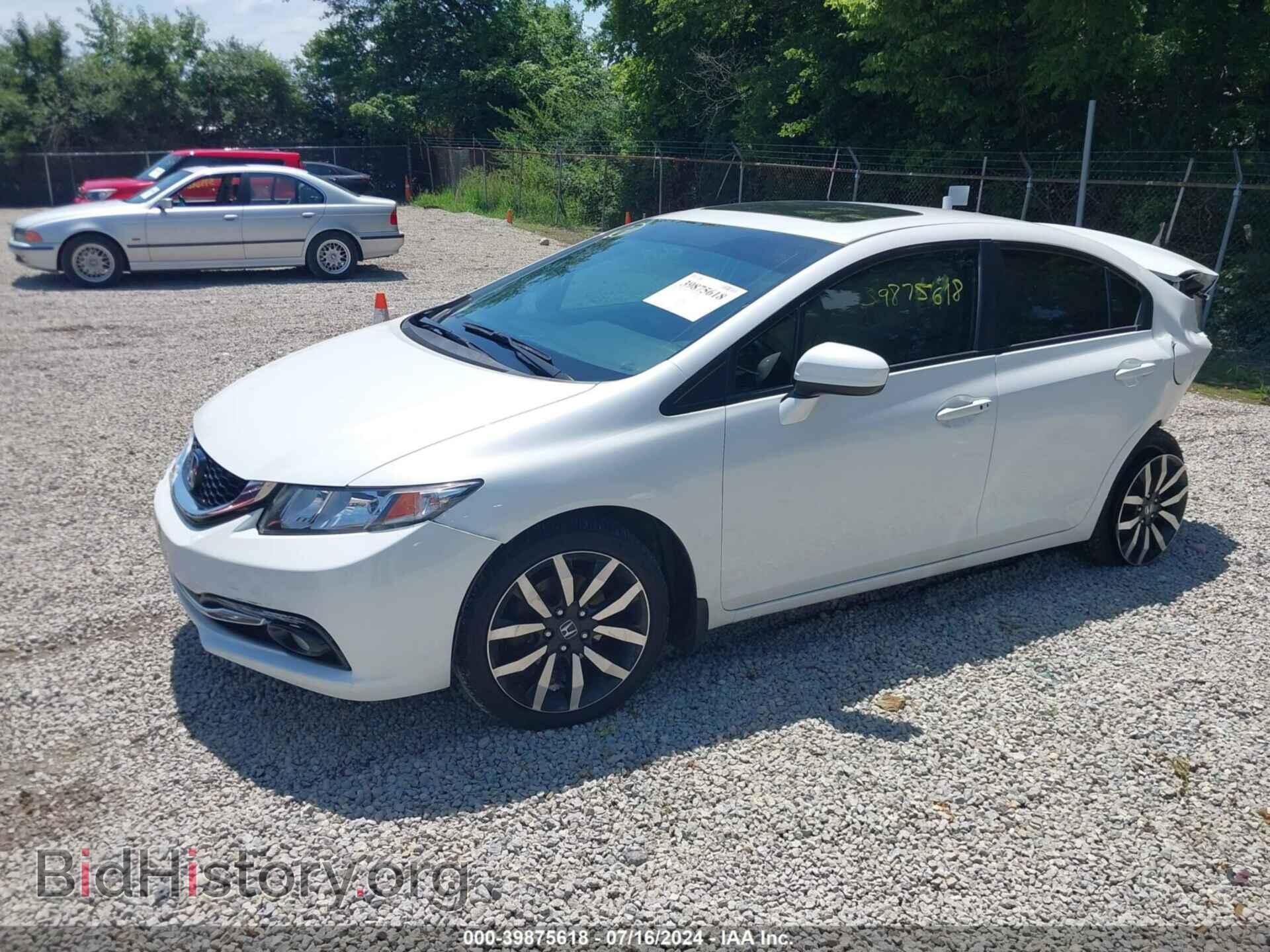 2015 HONDA CIVIC - VIN: 19XFB2F92FE037749 - Фото 2