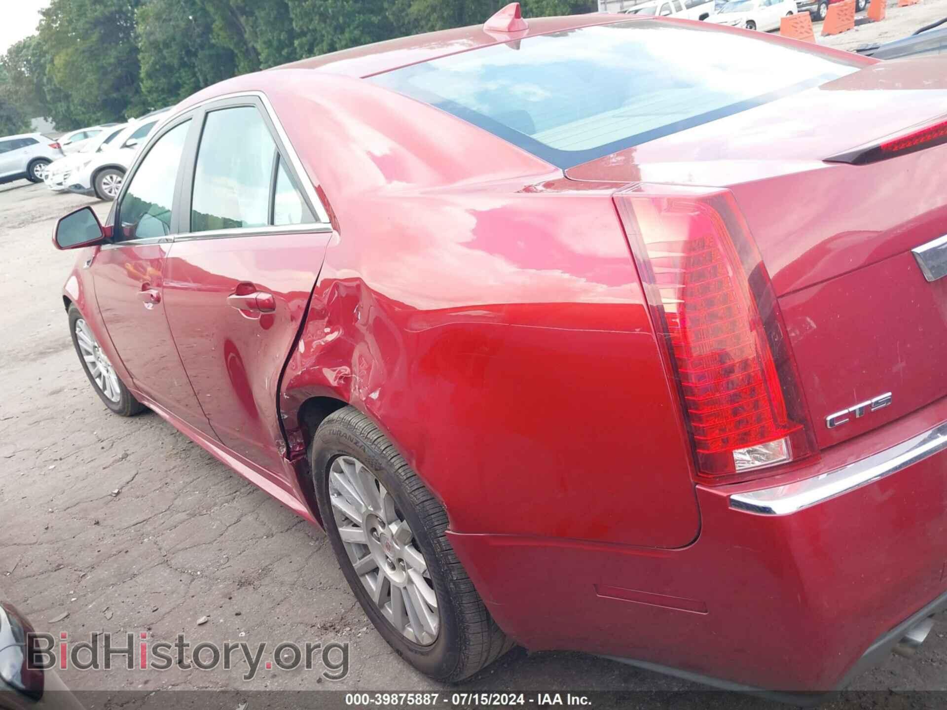2012 CADILLAC CTS - VIN: 1G6DE5E50C0115578 - Фото 6