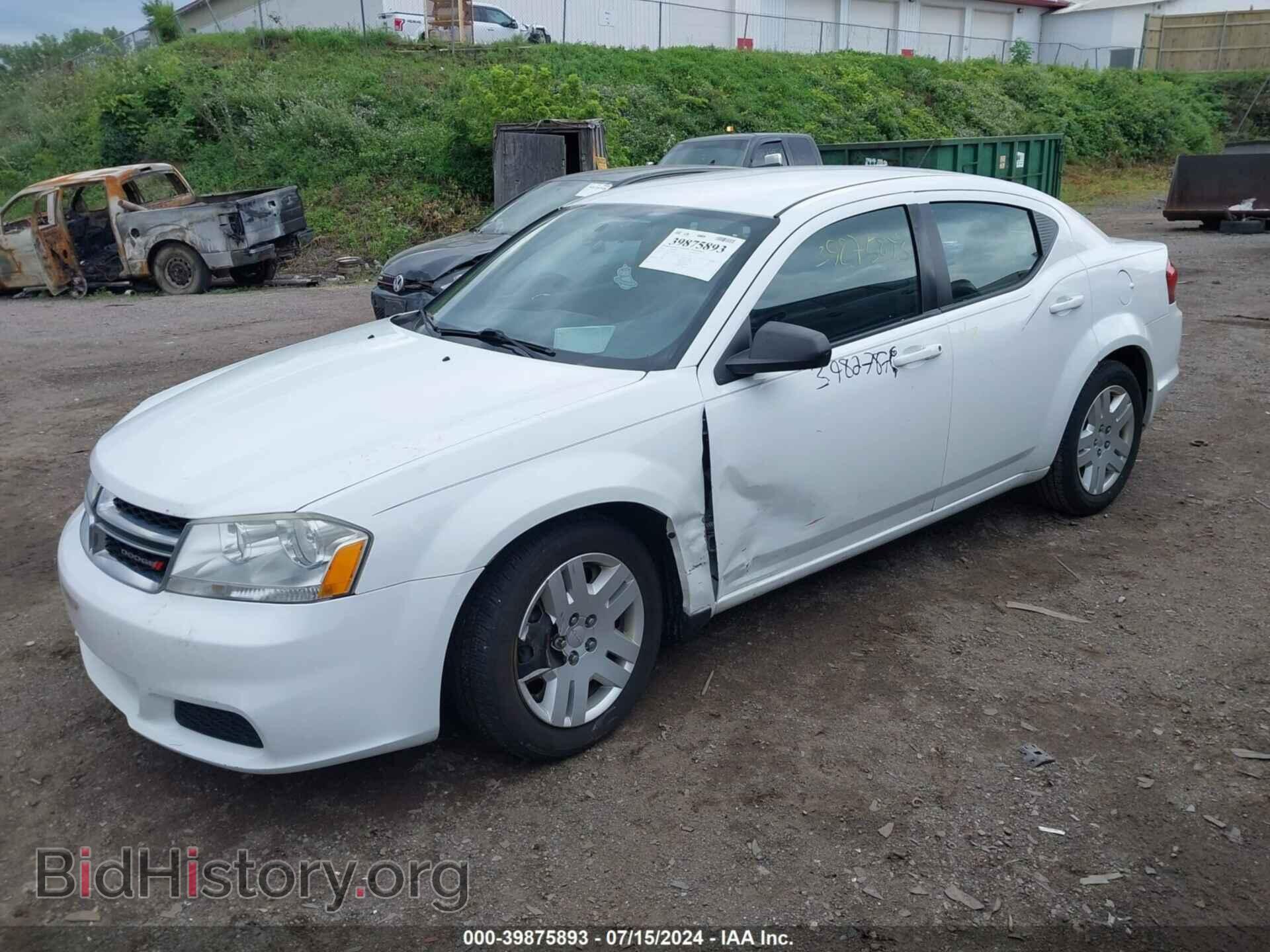 2012 DODGE AVENGER - VIN: 1C3CDZAB5CN325633 - Photo 2