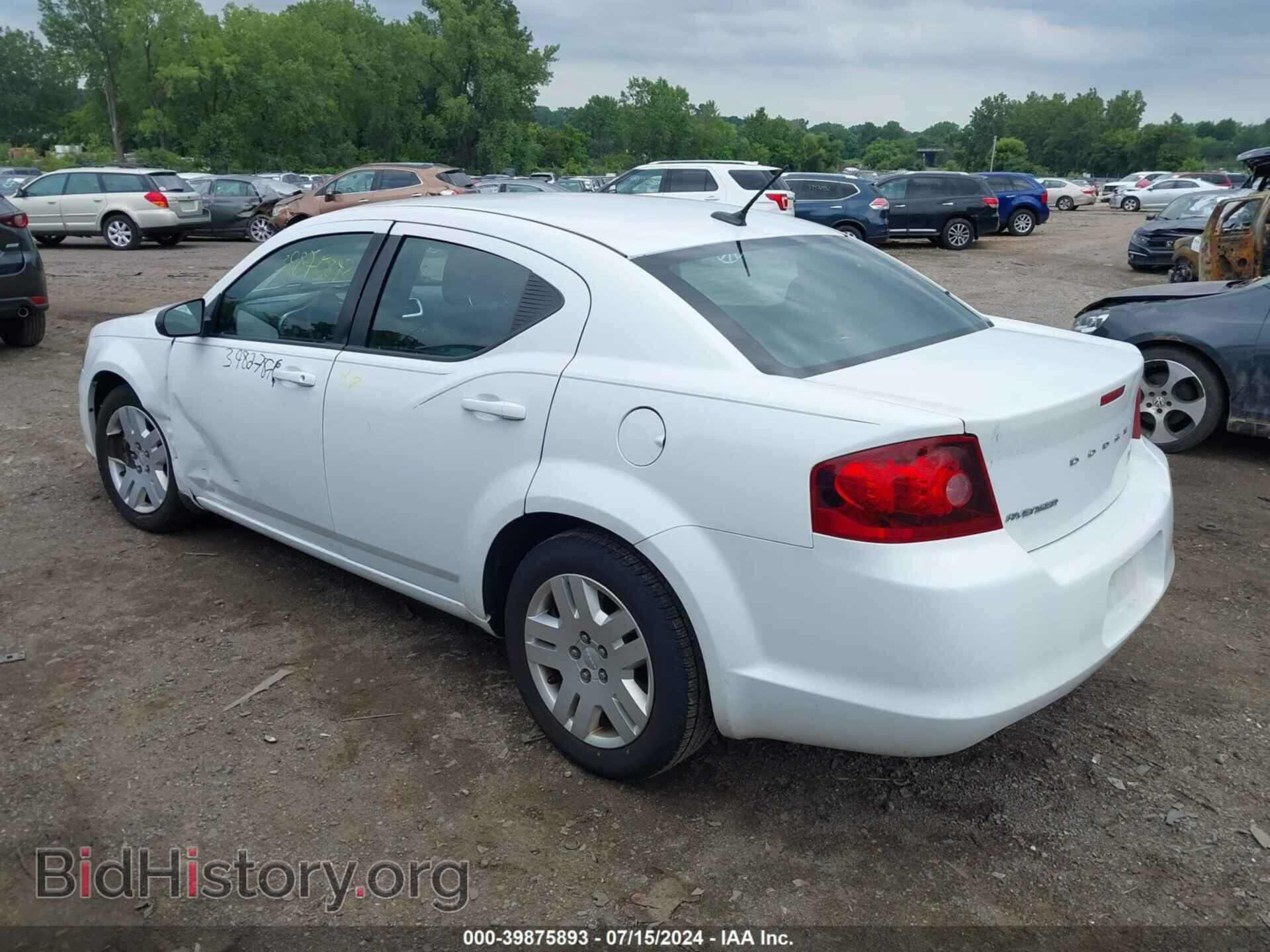 2012 DODGE AVENGER - VIN: 1C3CDZAB5CN325633 - Photo 3