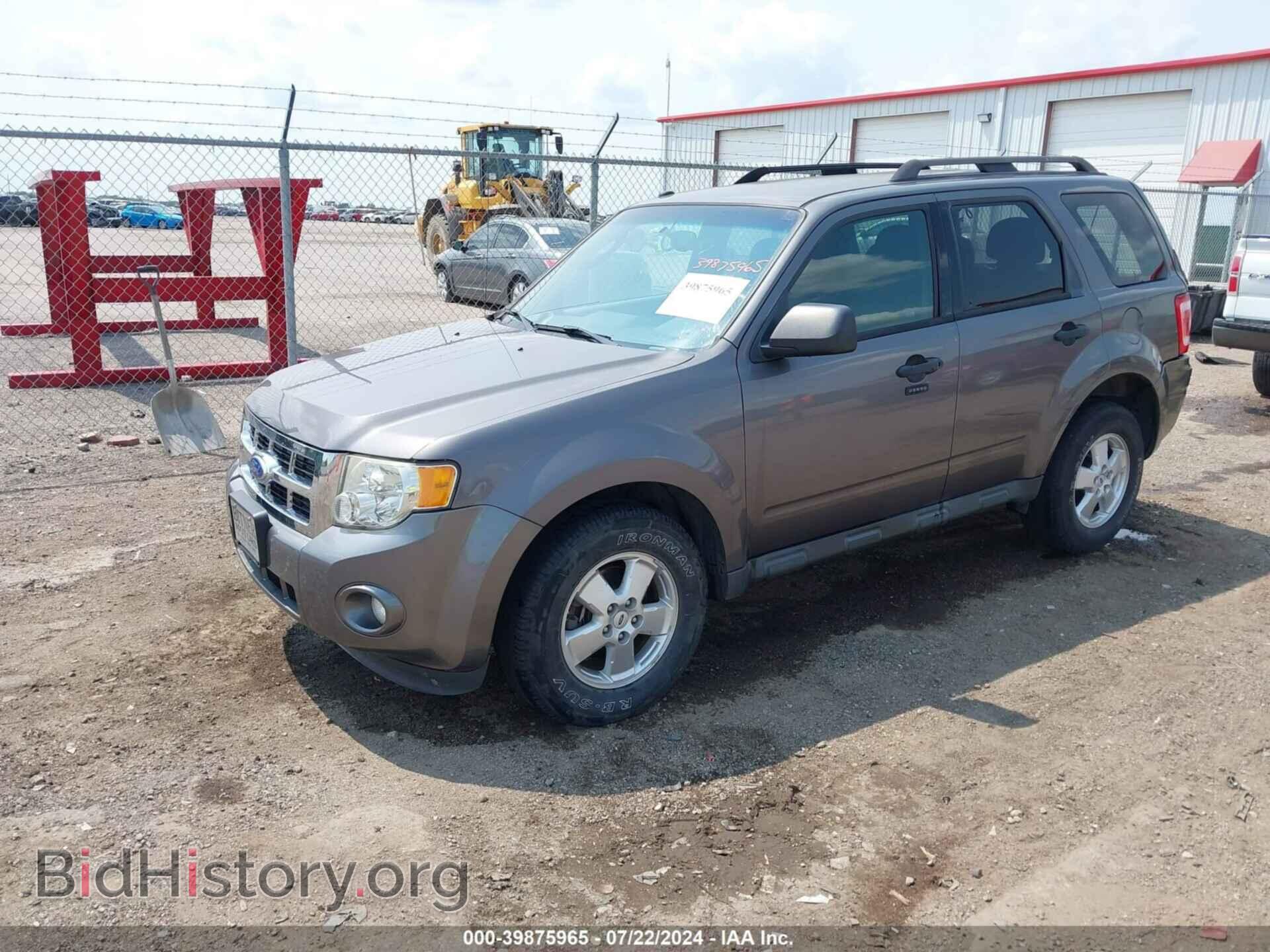 2011 FORD ESCAPE - VIN: 1FMCU9DG4BKC68436 - Фото 2