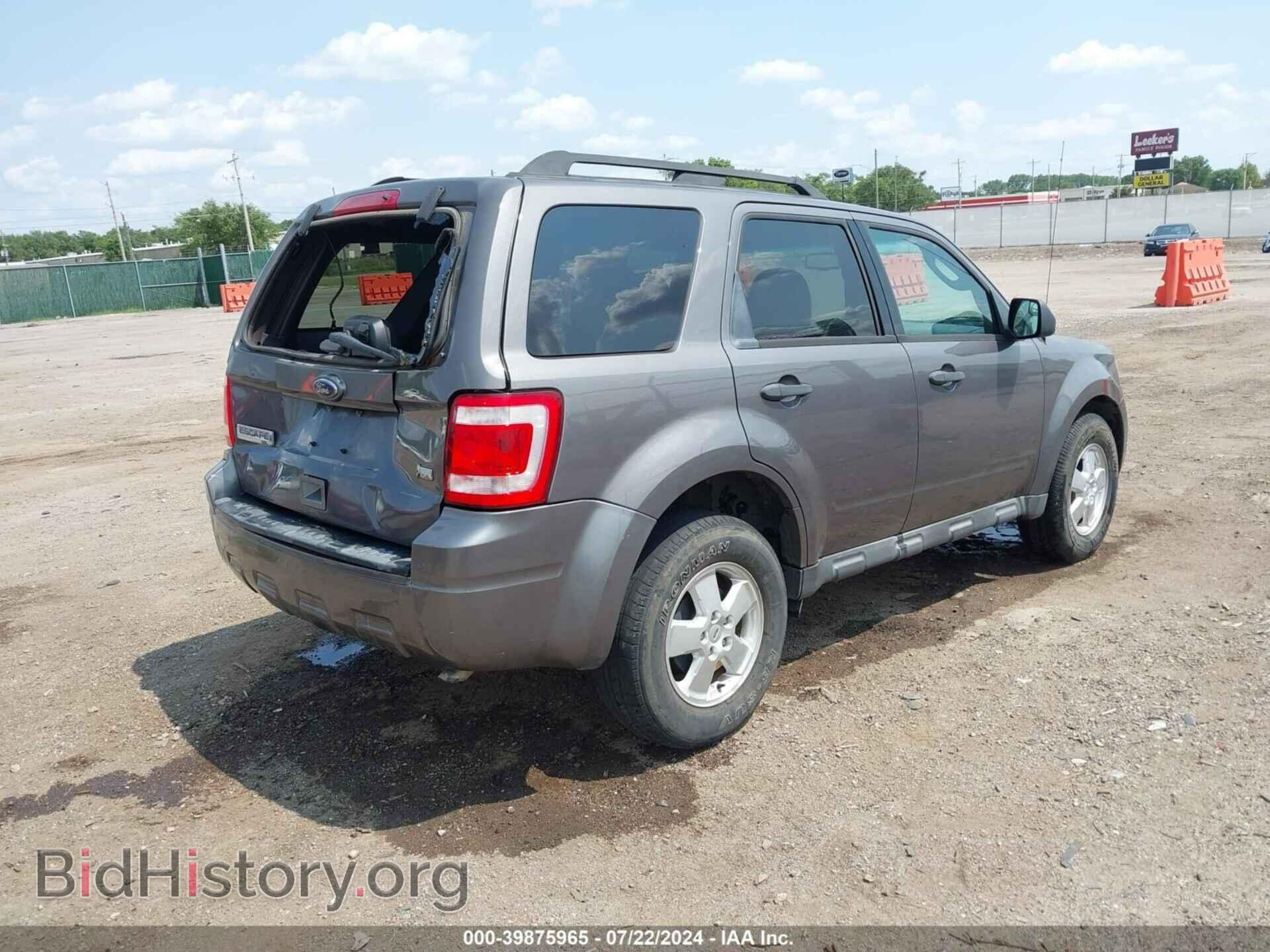 2011 FORD ESCAPE - VIN: 1FMCU9DG4BKC68436 - Фото 4