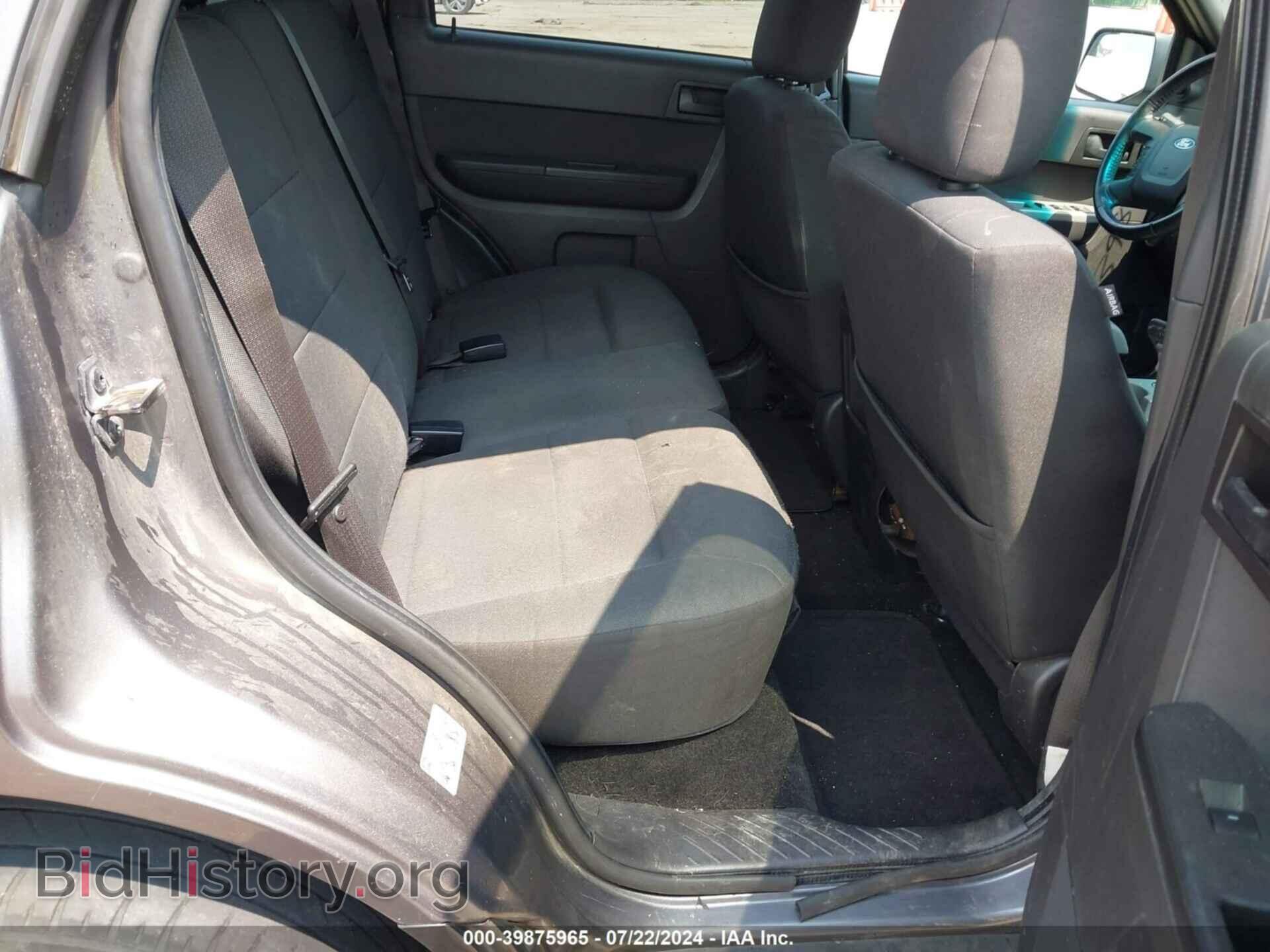 2011 FORD ESCAPE - VIN: 1FMCU9DG4BKC68436 - Фото 8