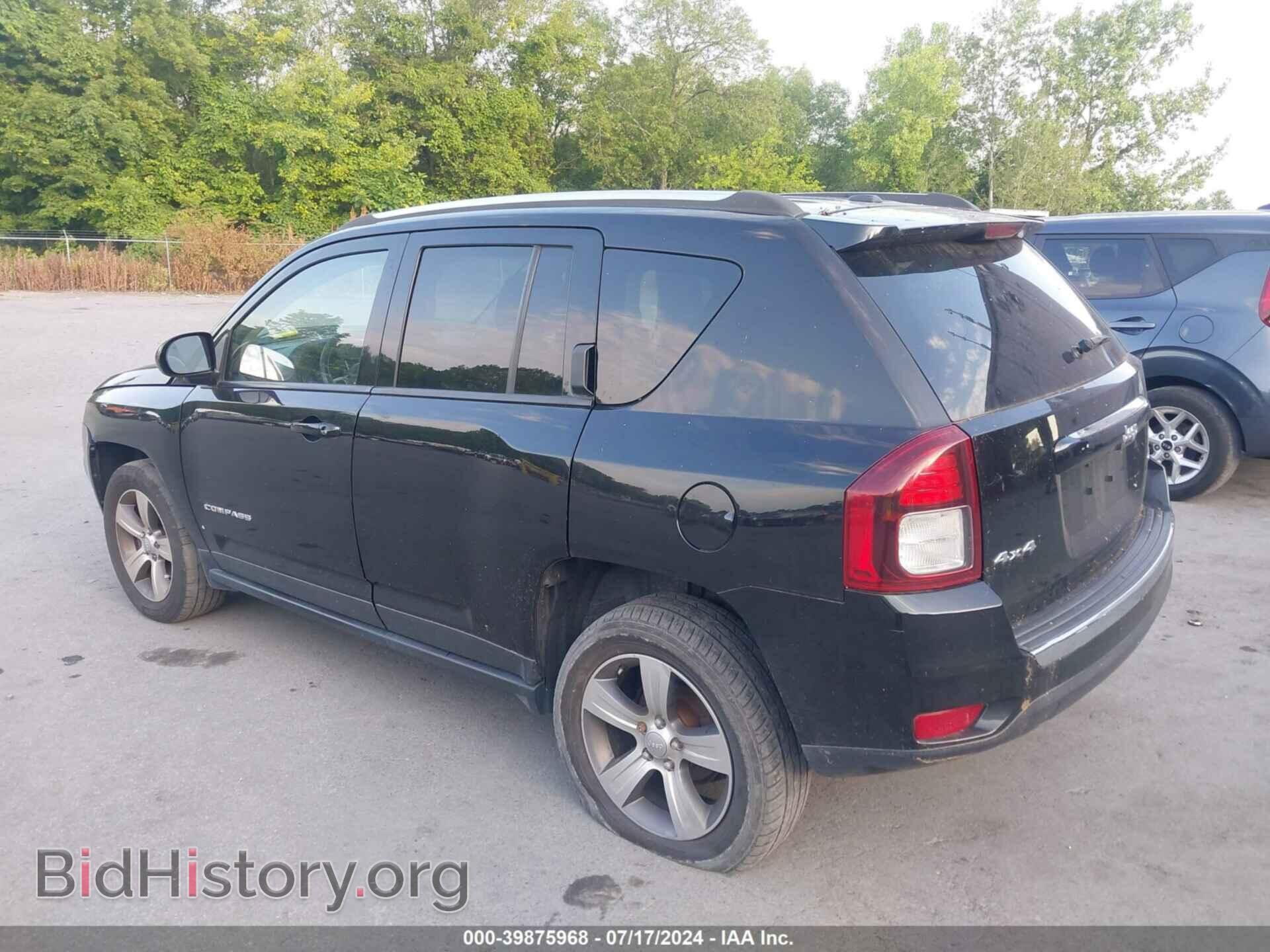 2017 JEEP COMPASS - VIN: 1C4NJDEB3HD168076 - Фото 3