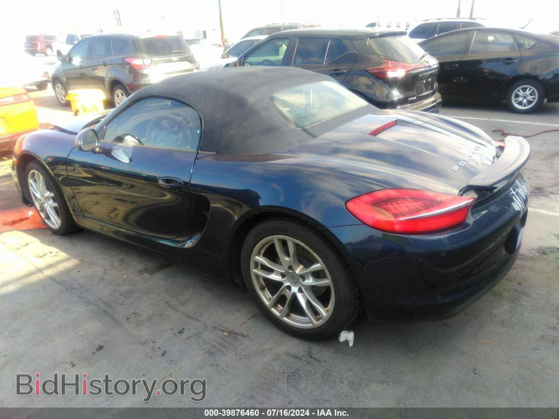 2014 PORSCHE BOXSTER - VIN: WP0CA2A80EK120192 - Фото 3