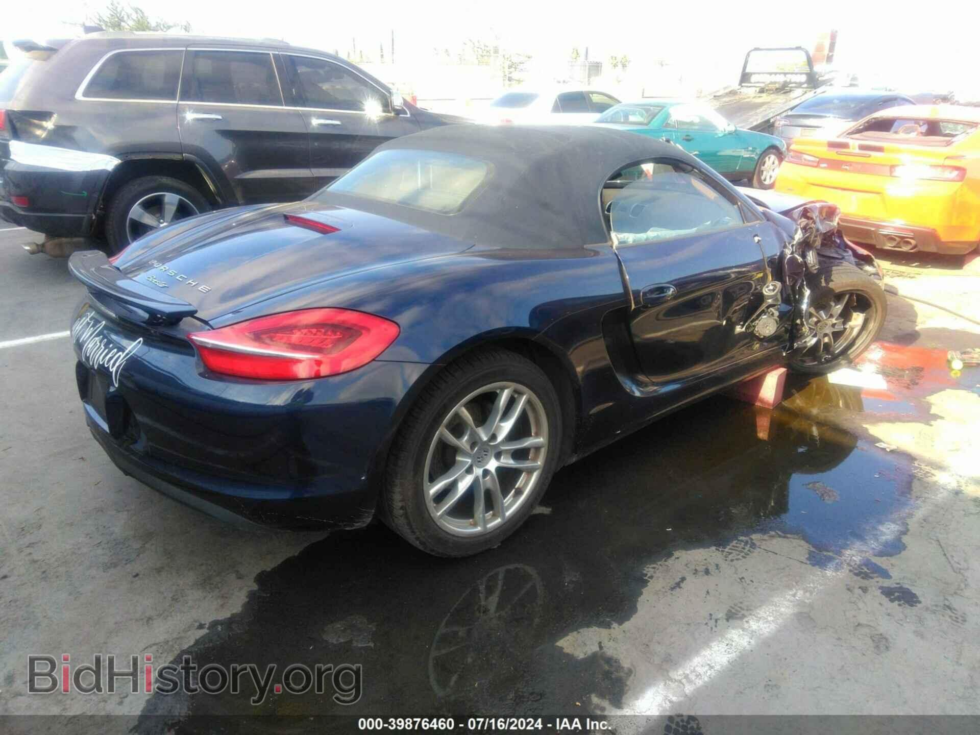 2014 PORSCHE BOXSTER - VIN: WP0CA2A80EK120192 - Фото 4