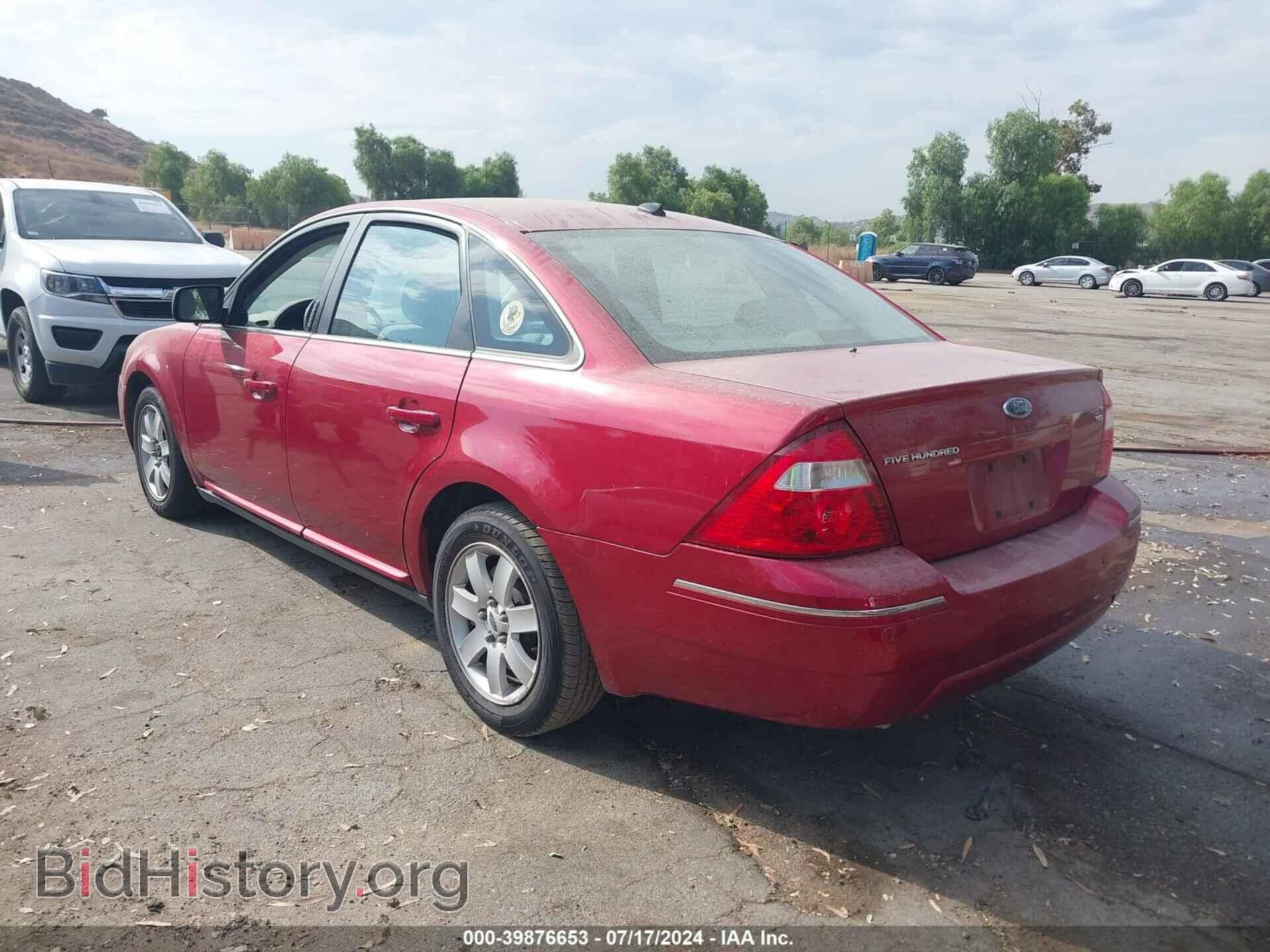 2007 FORD FIVE HUNDRED - VIN: 1FAFP24187G109737 - Фото 3