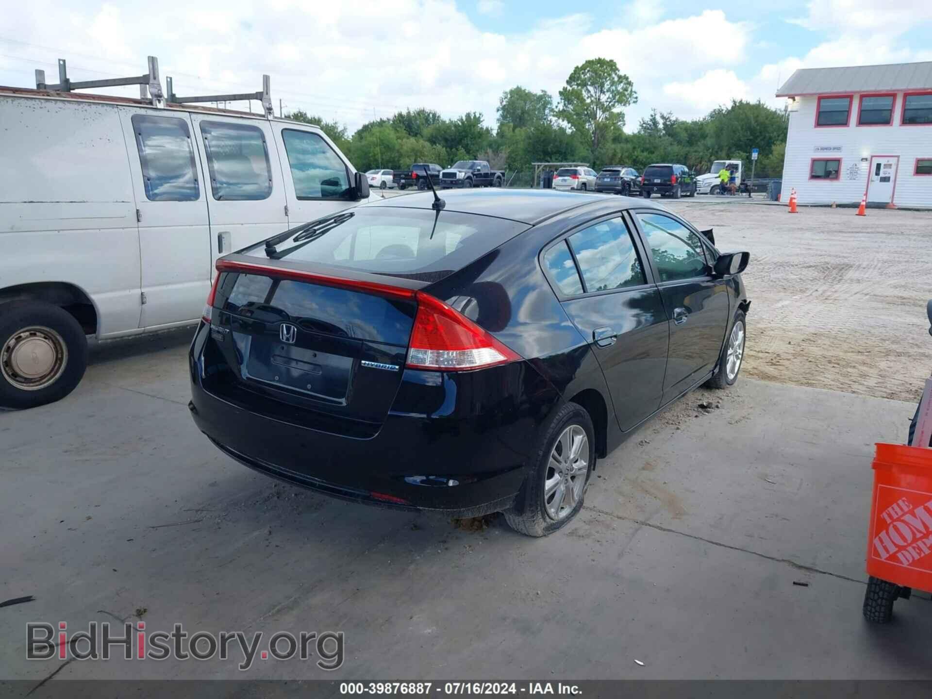 2010 HONDA INSIGHT - VIN: JHMZE2H73AS000407 - Фото 4