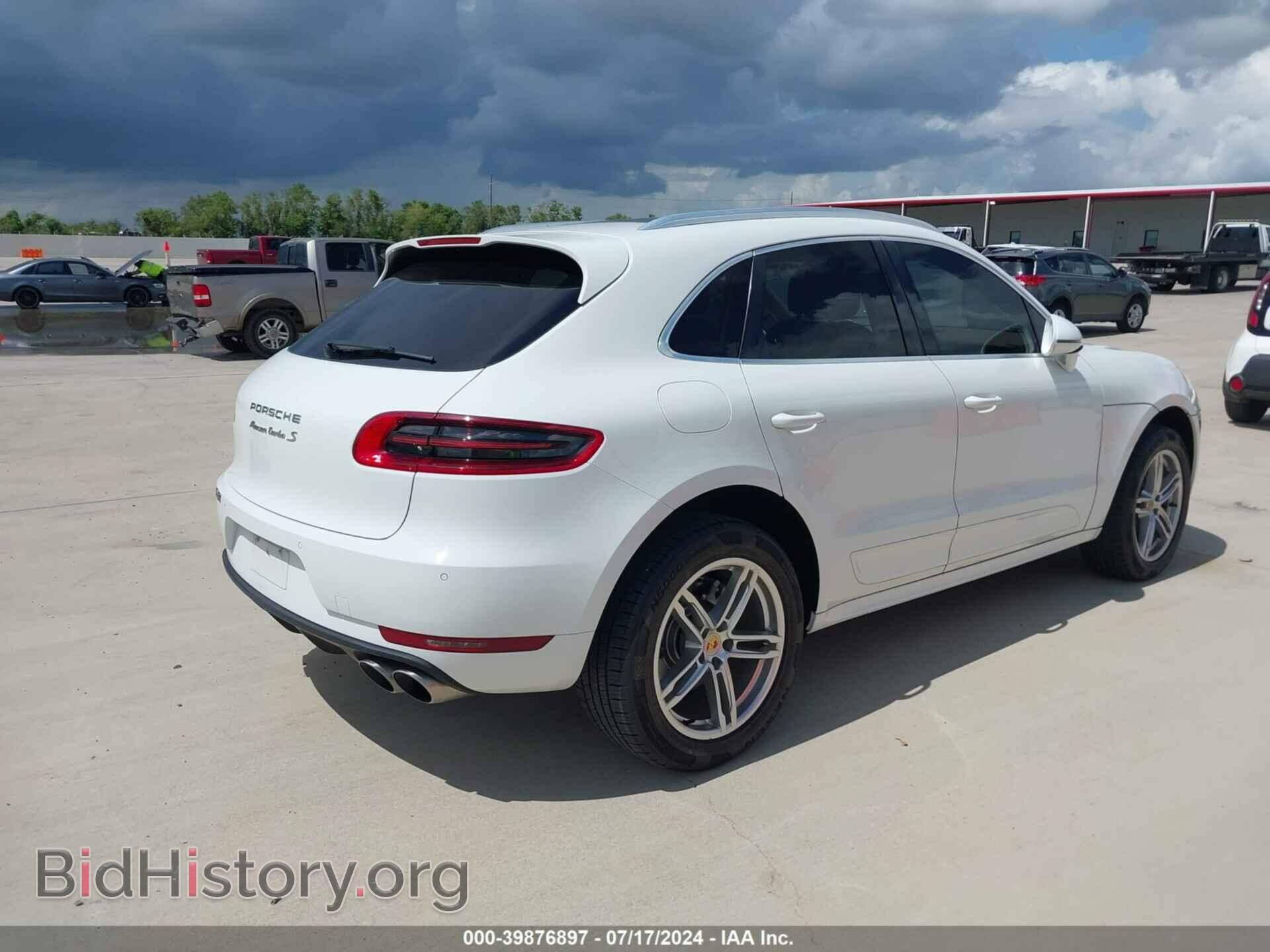 2015 PORSCHE MACAN - VIN: WP1AB2A5XFLB63166 - Фото 4