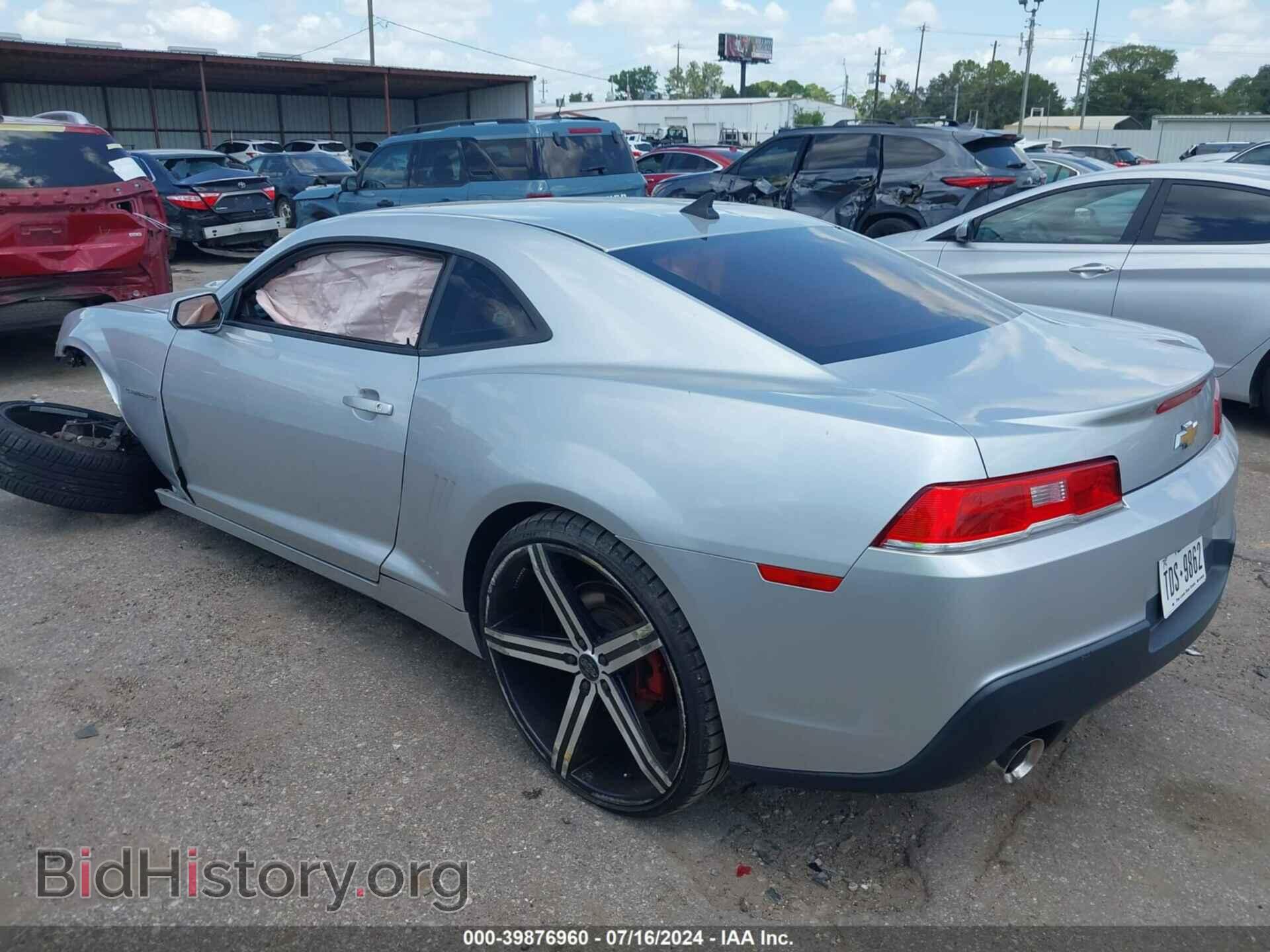 2014 CHEVROLET CAMARO - VIN: 2G1FA1E39E9277042 - Фото 3