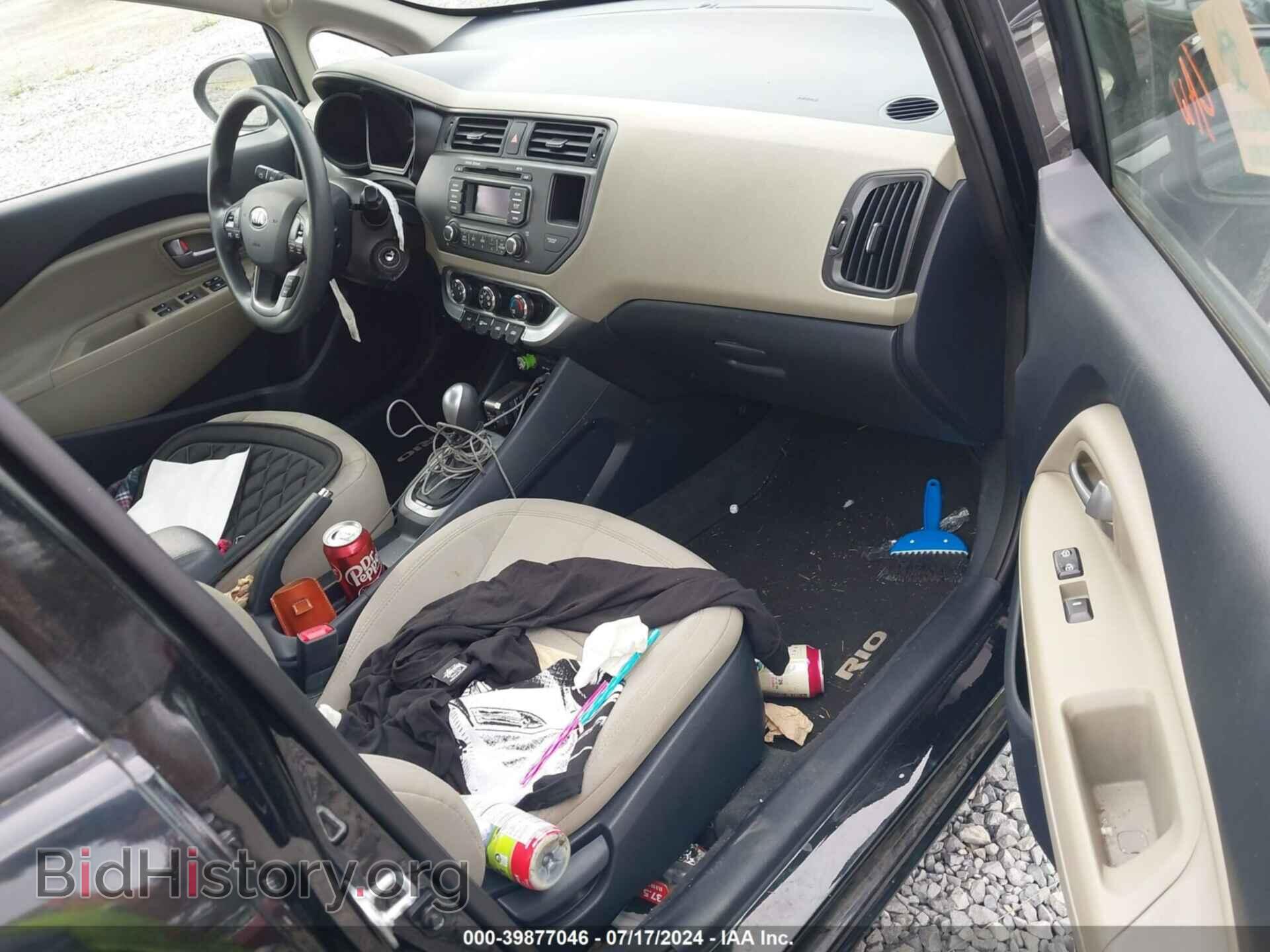 2014 KIA RIO - VIN: KNADN5A33E6381997 - Фото 5