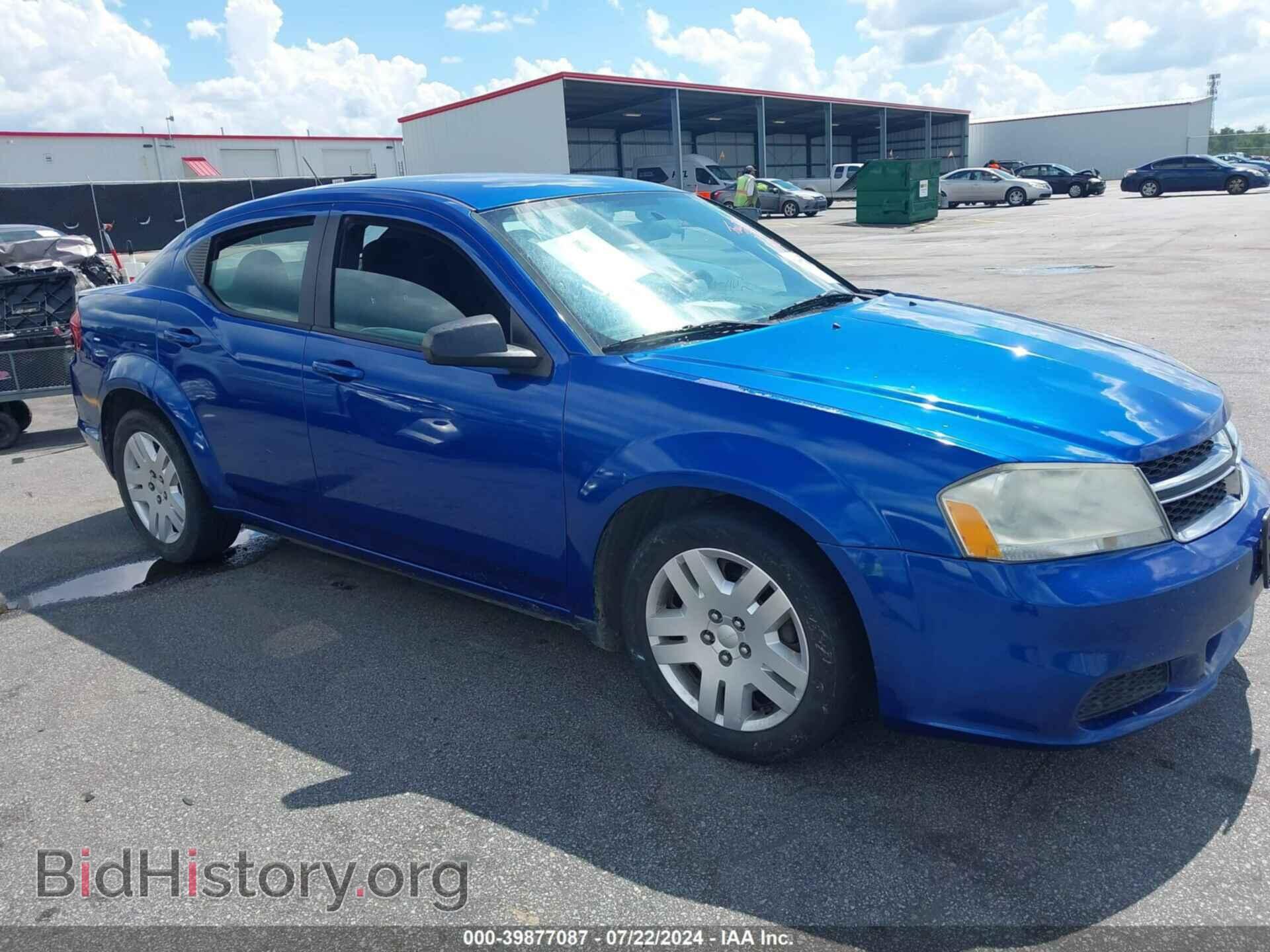 Photo 1C3CDZAB0CN259699 - DODGE AVENGER 2012