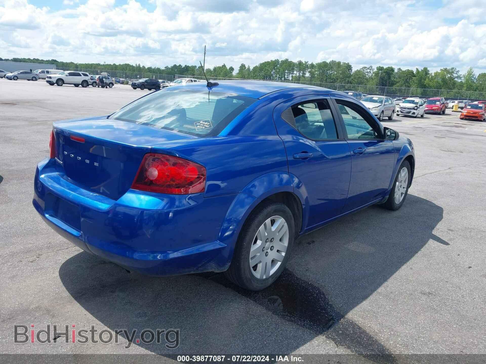 2012 DODGE AVENGER - VIN: 1C3CDZAB0CN259699 - Photo 4