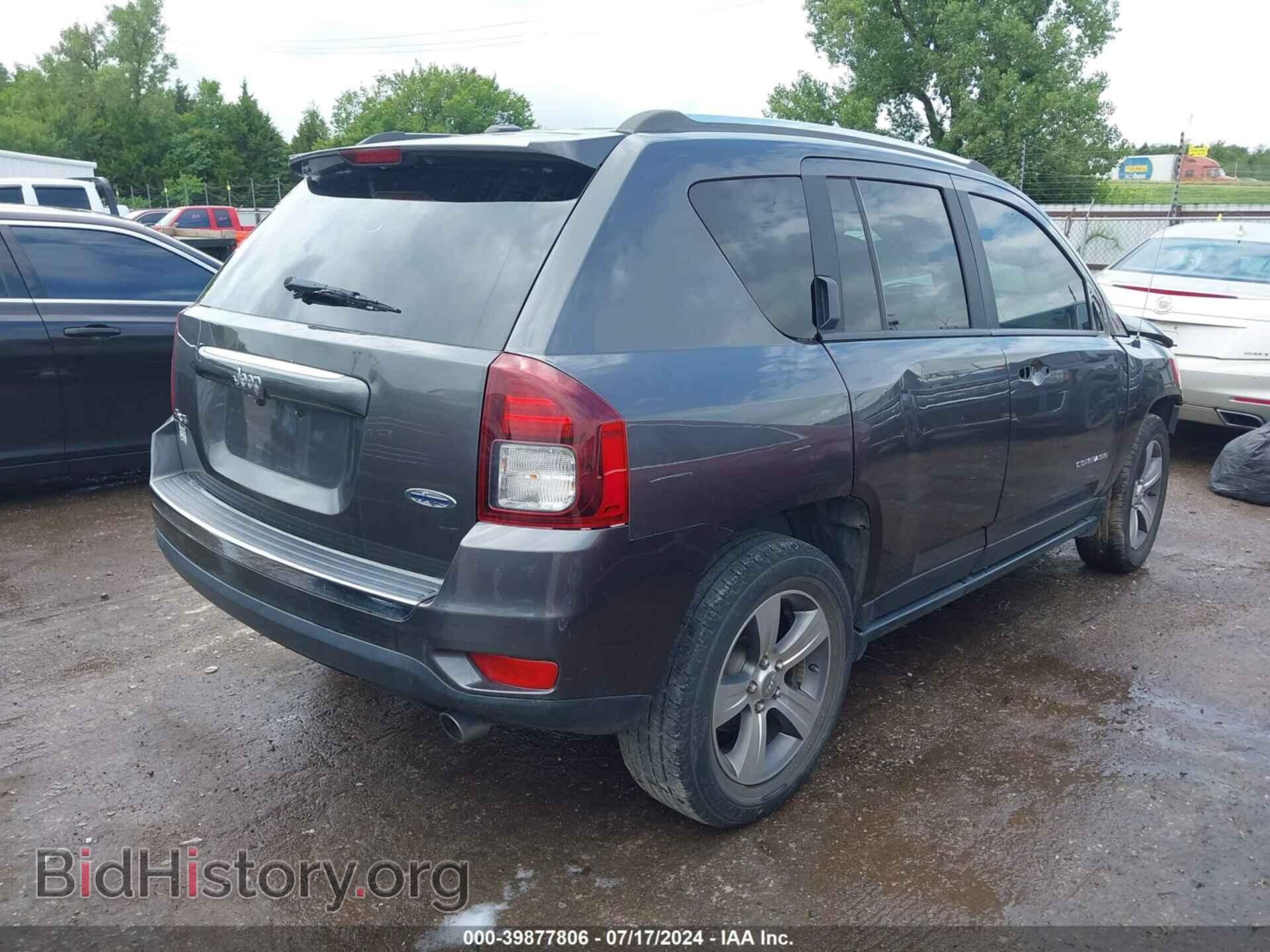 2017 JEEP COMPASS - VIN: 1C4NJDEB1HD213189 - Фото 4