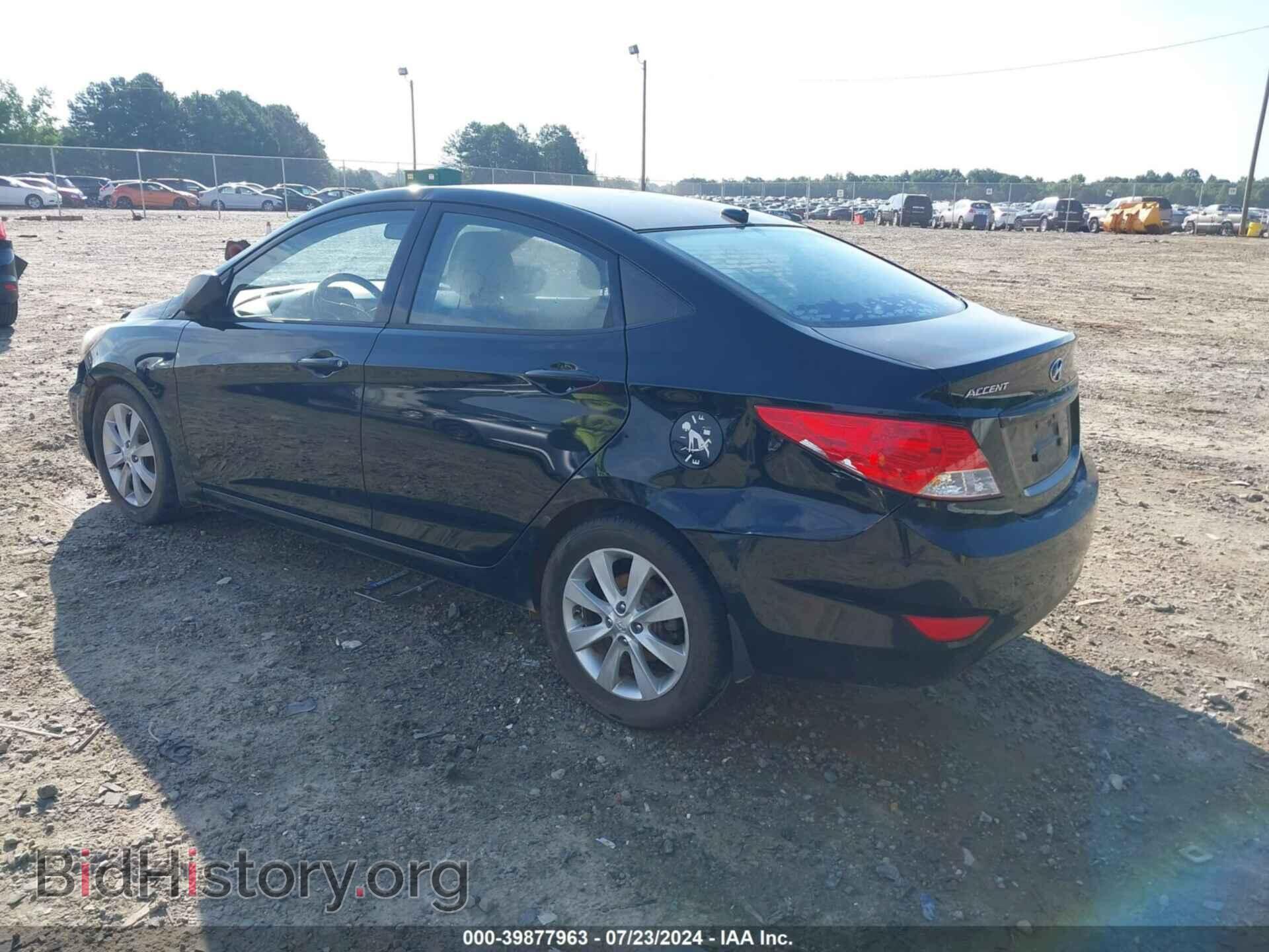 2013 HYUNDAI ACCENT - VIN: KMHCU4AE9DU474803 - Фото 3