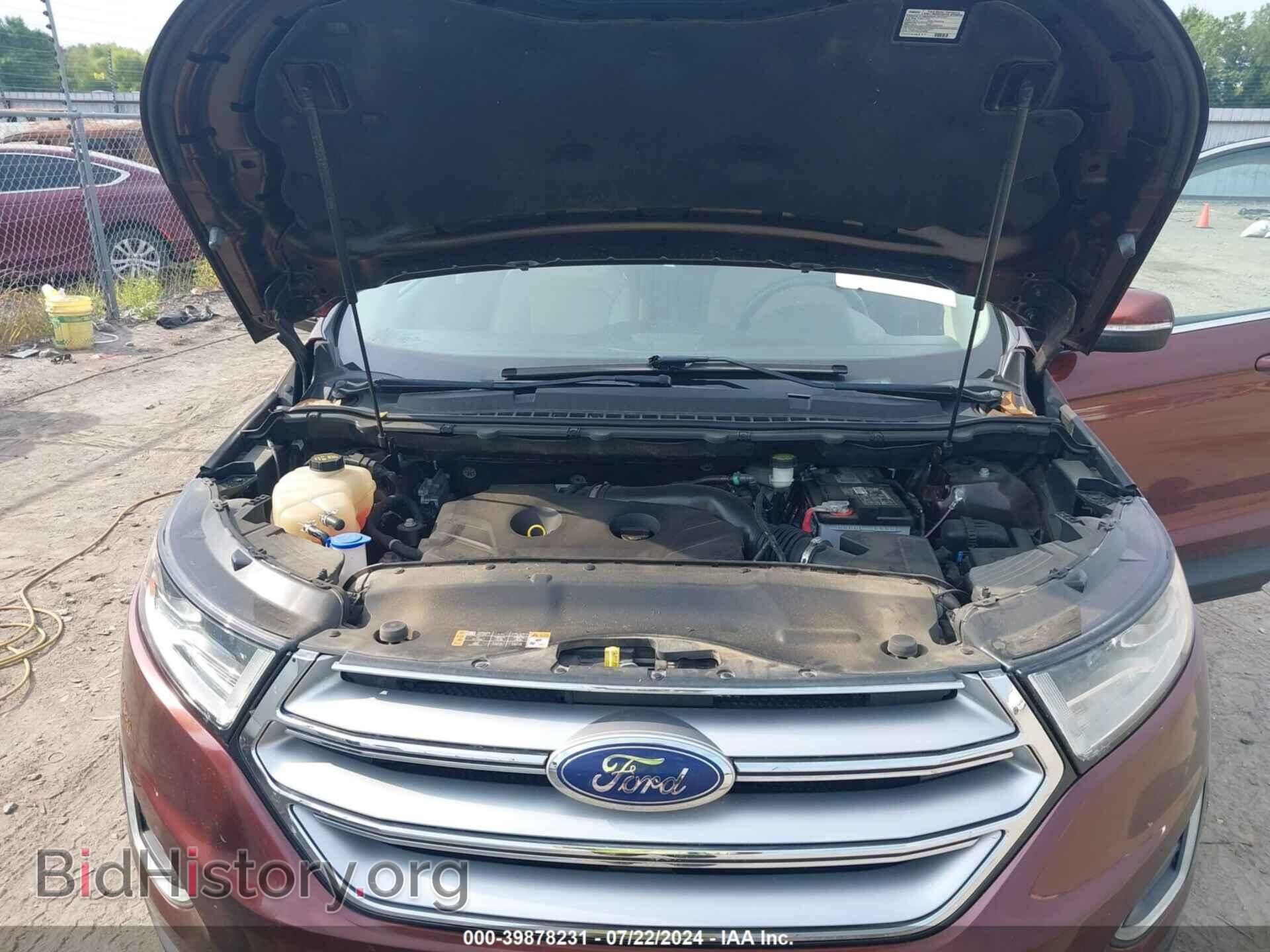 2015 FORD EDGE - VIN: 2FMTK3J91FBB41104 - Фото 10