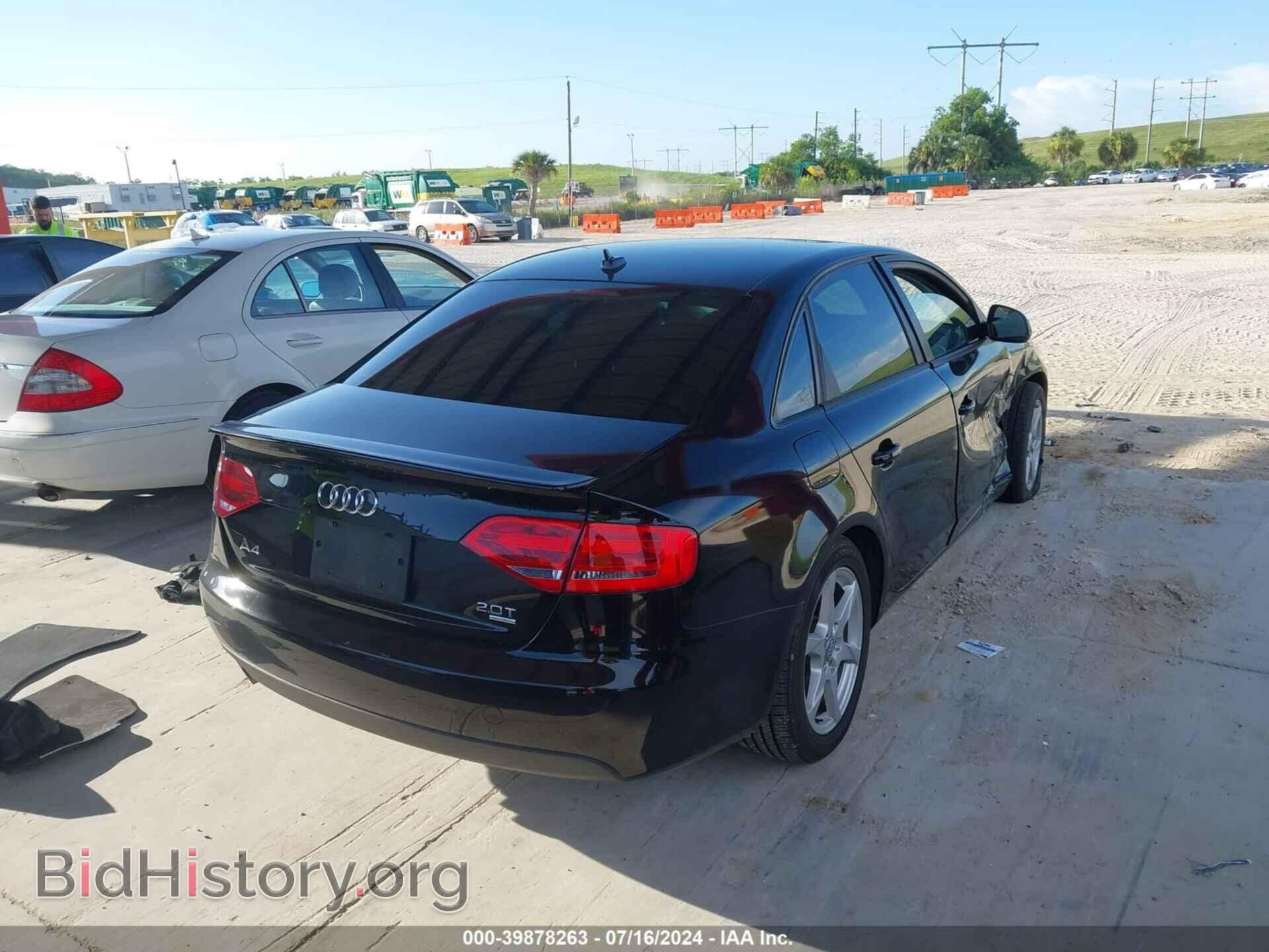 2009 AUDI A4 - VIN: WAULF78K19A134515 - Photo 4