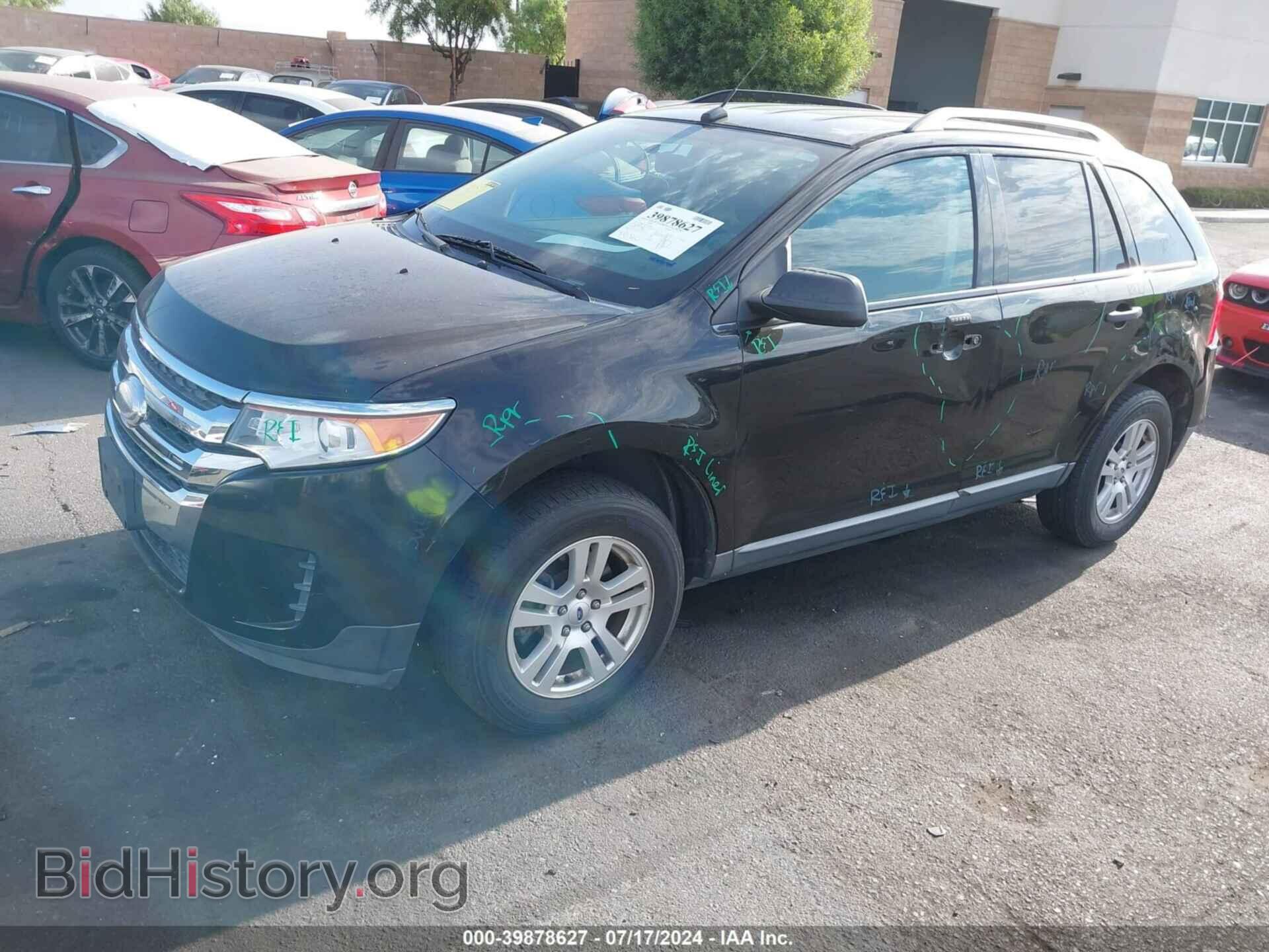 2012 FORD EDGE - VIN: 2FMDK3GC8CBA71040 - Фото 2