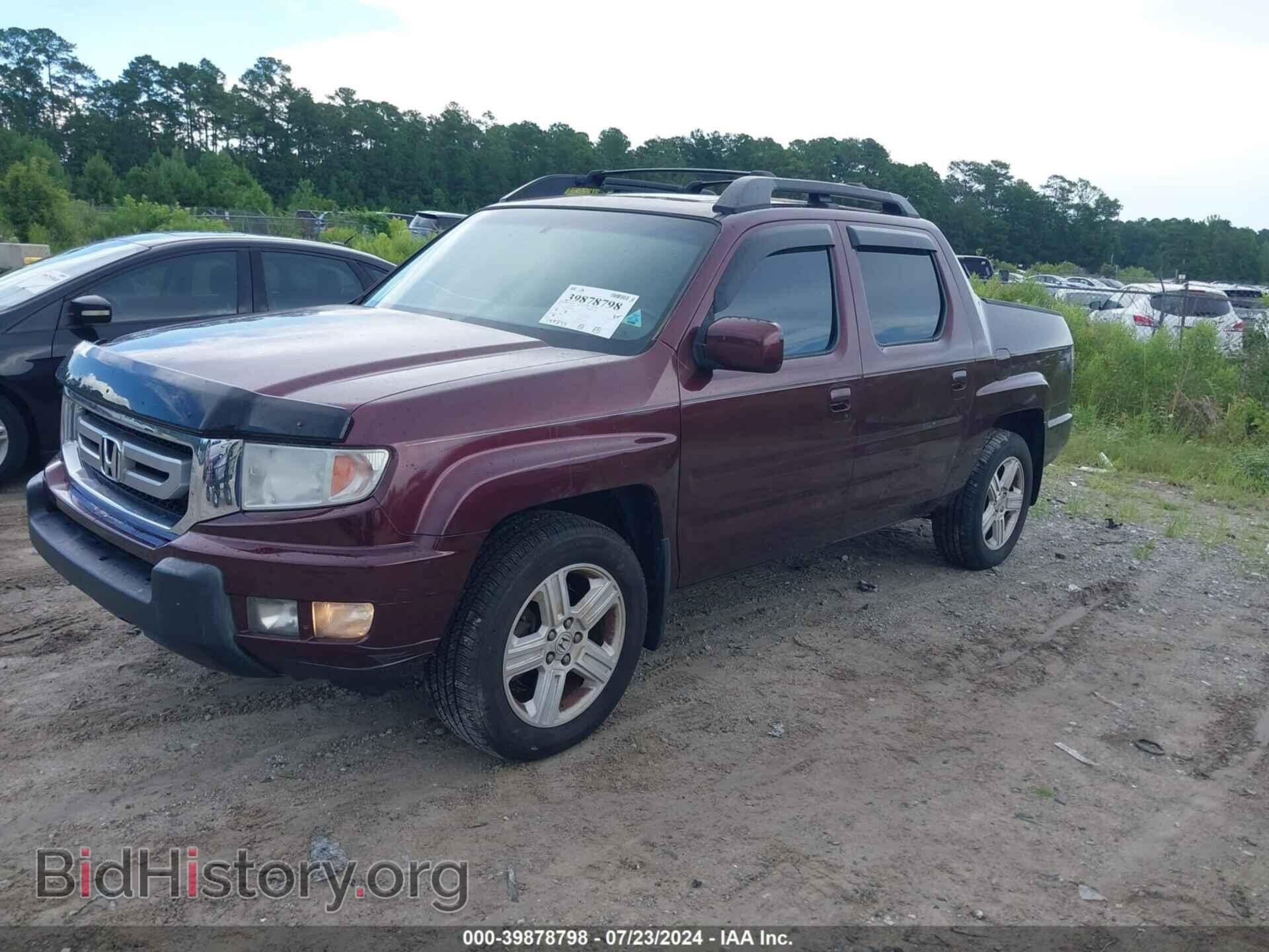 2011 HONDA RIDGELINE - VIN: 5FPYK1F51BB004883 - Фото 2