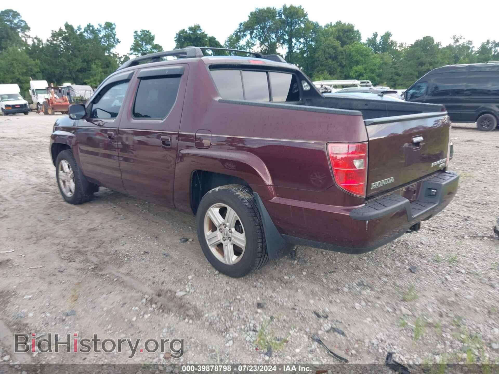 2011 HONDA RIDGELINE - VIN: 5FPYK1F51BB004883 - Фото 3