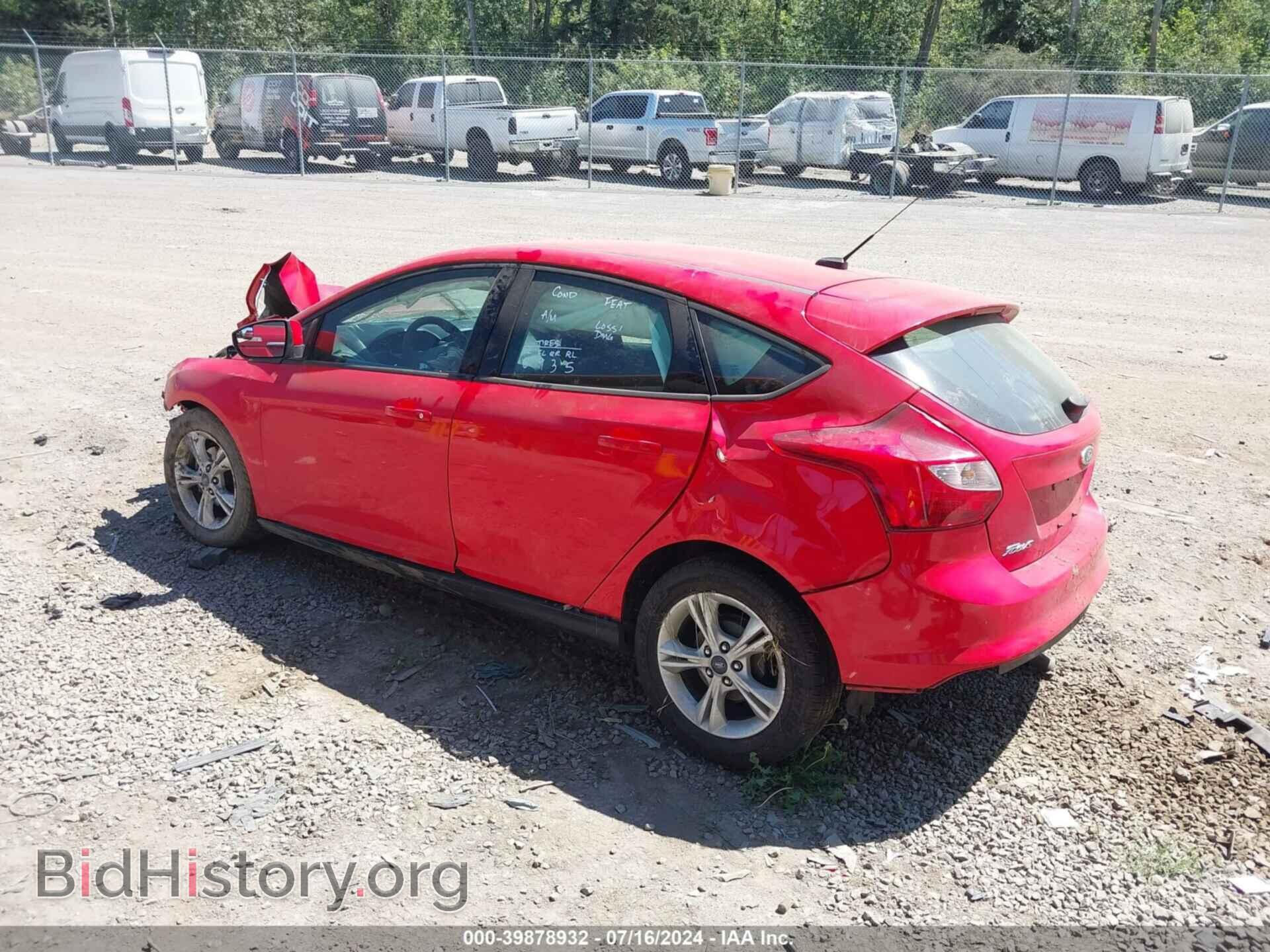 2014 FORD FOCUS - VIN: 1FADP3K25EL433287 - Фото 3