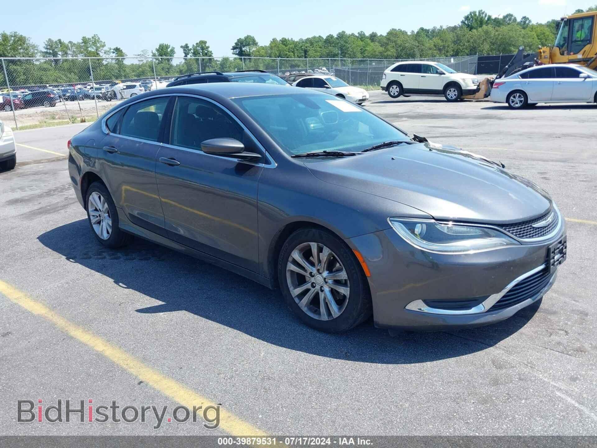 Фотография 1C3CCCABXFN617265 - CHRYSLER 200 2015