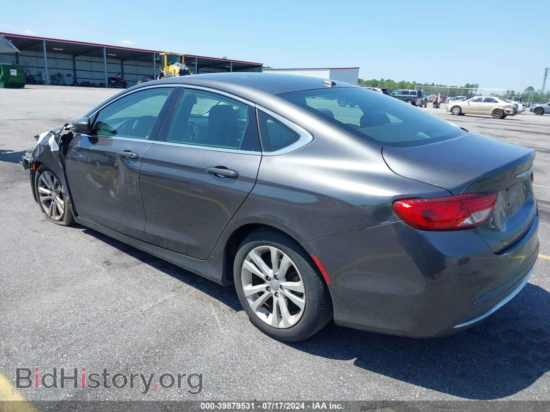2015 CHRYSLER 200 - VIN: 1C3CCCABXFN617265 - Фото 3