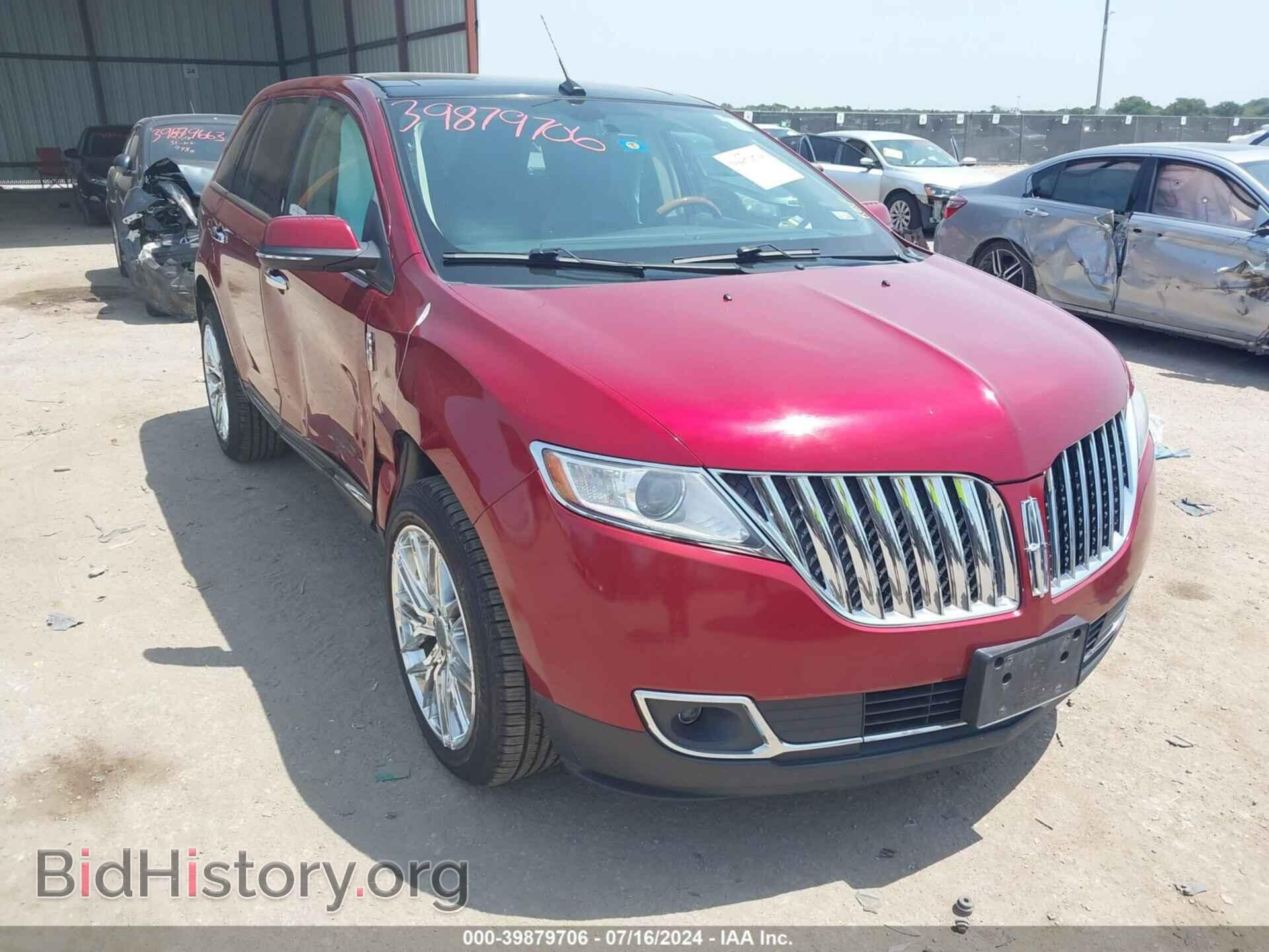 Photo 2LMDJ8JK8DBL45357 - LINCOLN MKX 2013