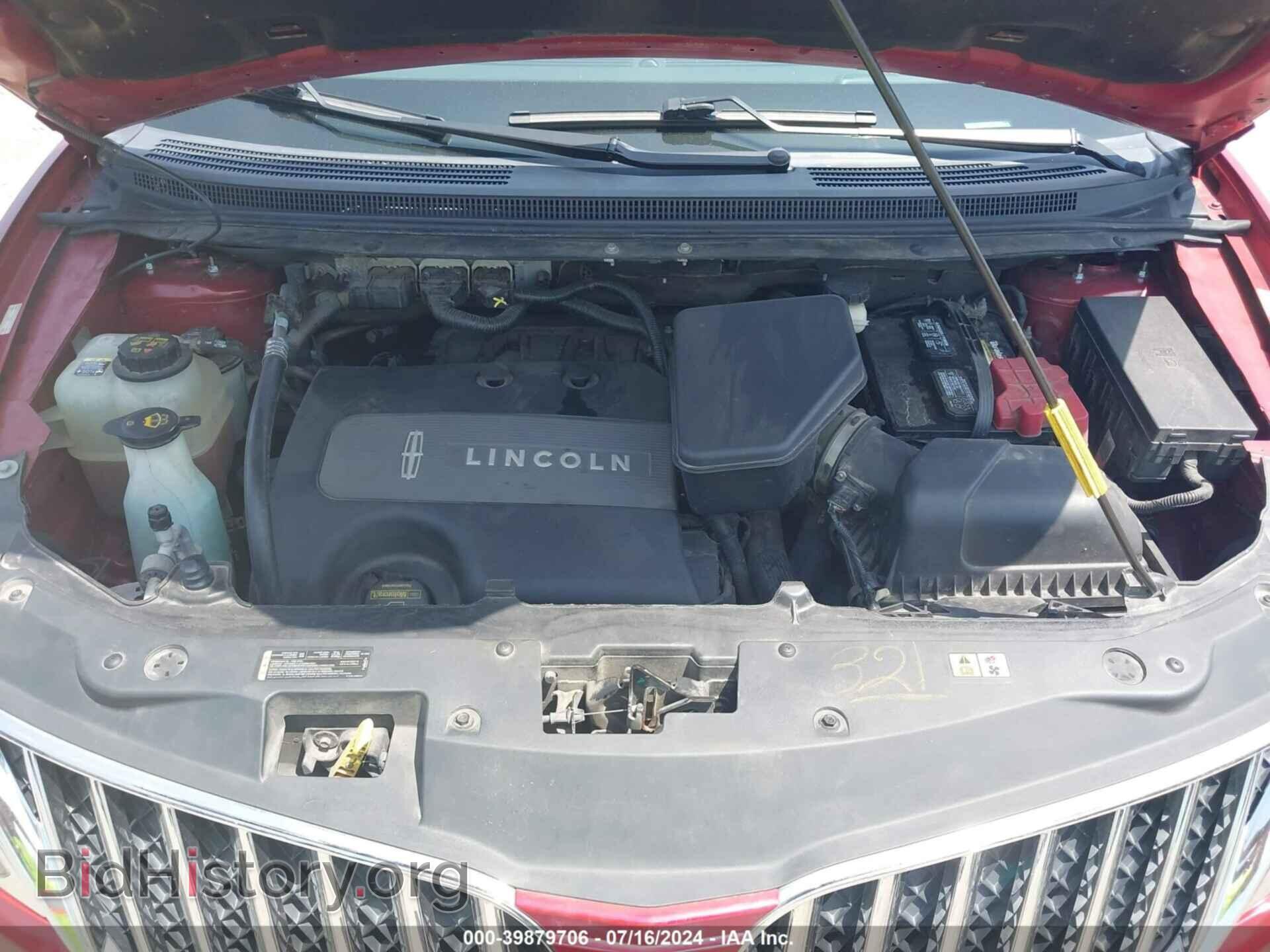2013 LINCOLN MKX - VIN: 2LMDJ8JK8DBL45357 - Фото 10