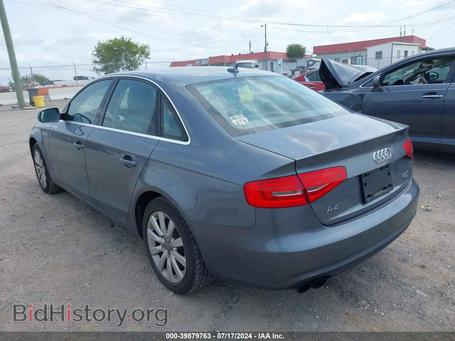 2013 AUDI A4 - VIN: WAUBFAFL4DN050842 - Фото 3