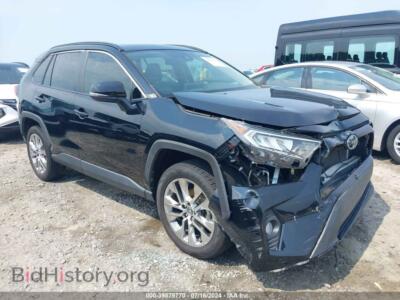 2020 Toyota RAV4 XLE Premium, черный — VIN 2T3C1RFV9LC069563, IAAI