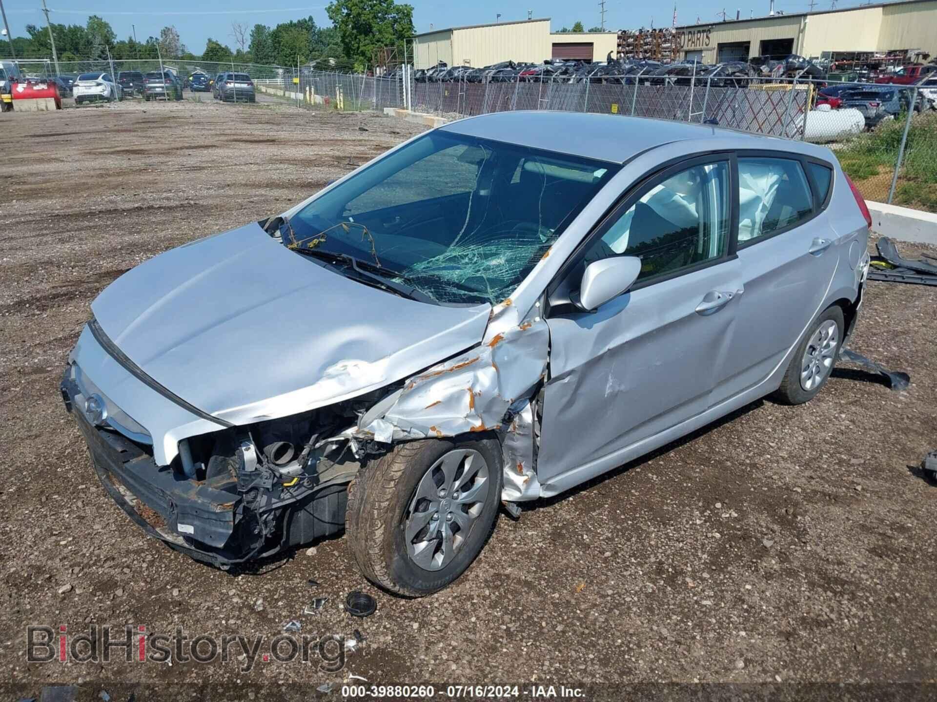 2017 HYUNDAI ACCENT - VIN: KMHCT5AE8HU336815 - Фото 2